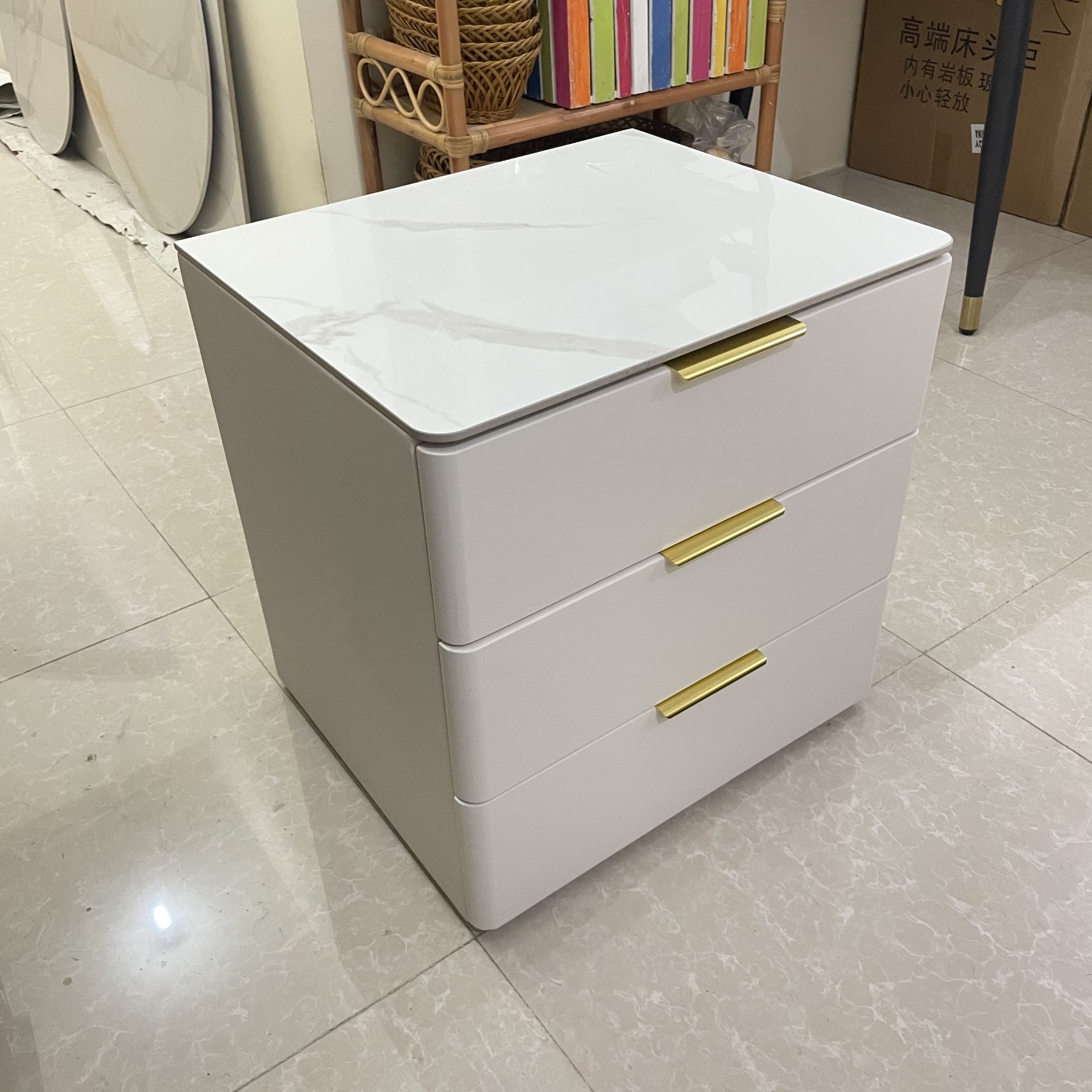 Nightstand, Bedside Table, bedroom Table, End Table, Cabinet, Bedside Chest, bed - Image 8