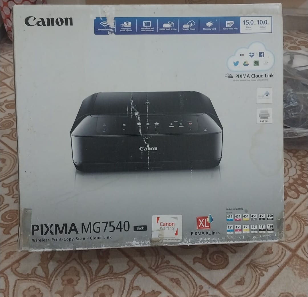 Canon Pixma MG7540 Printer - Image 1