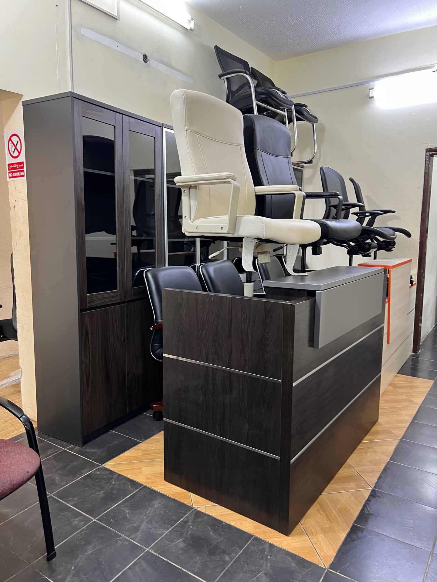 Used office desk and chairs for sale-74456895 - Image 2