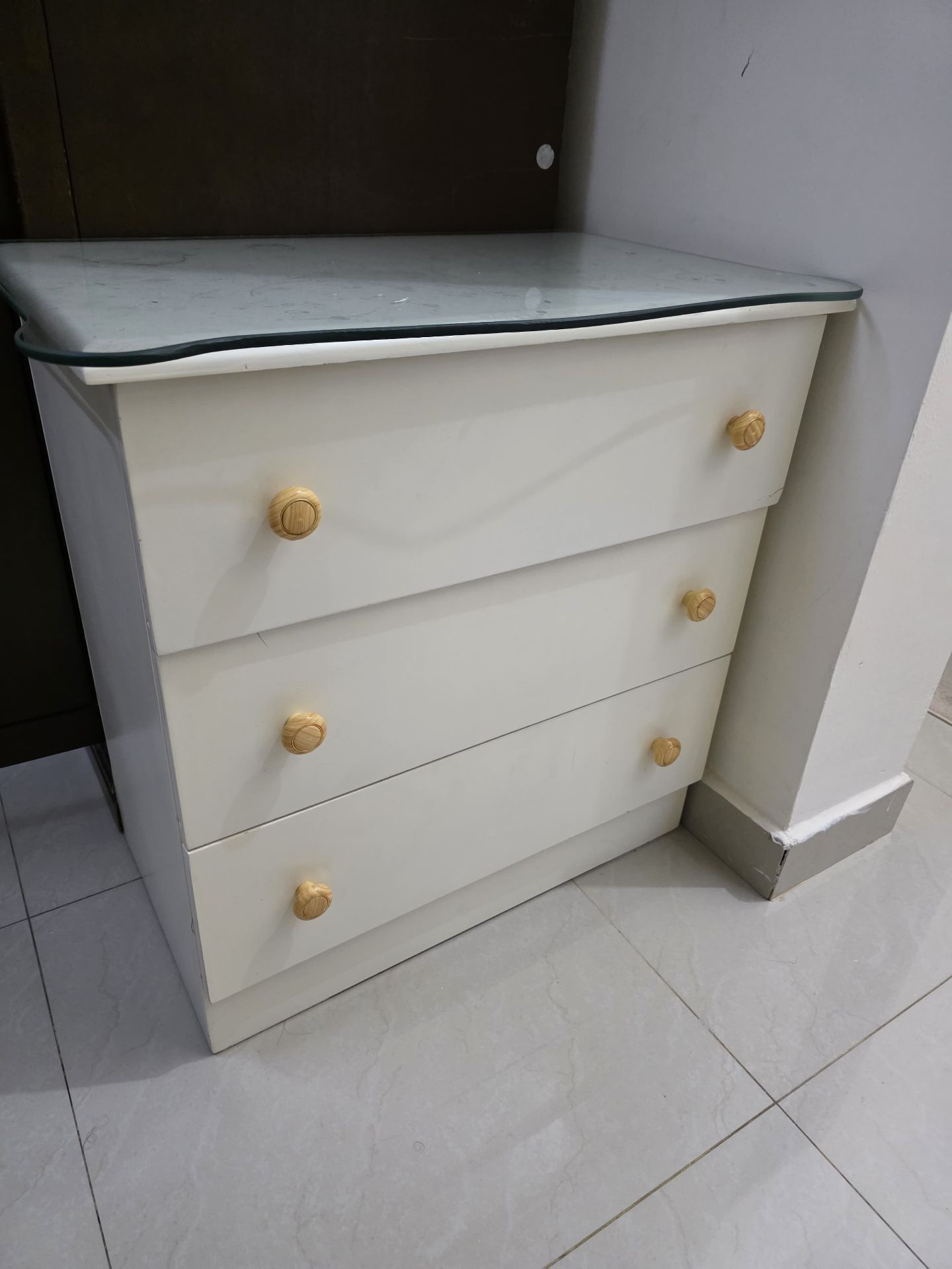 2 Small 3-drawer chest / drawer cabinet - Image 2