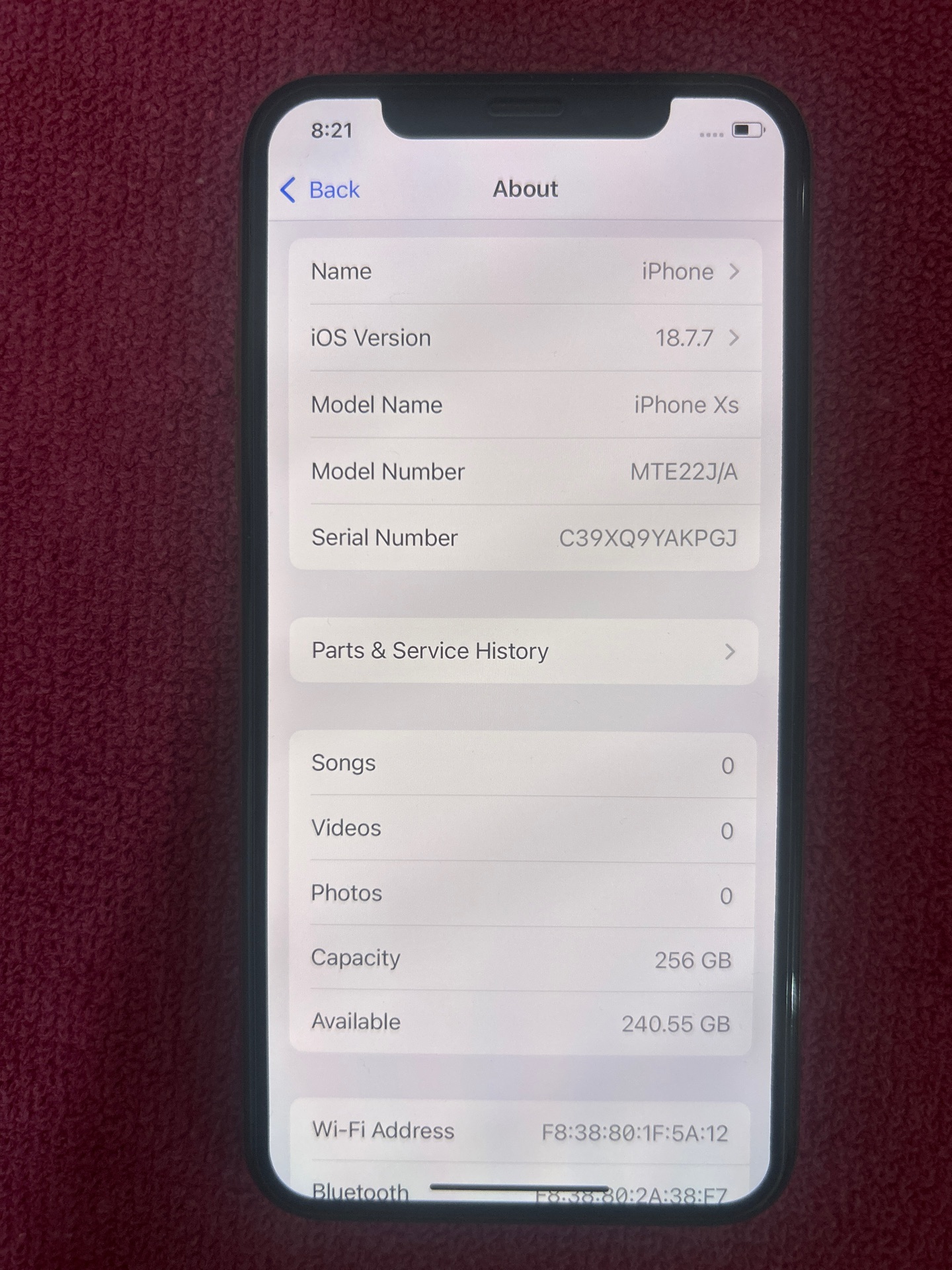 I phone XS 256gb - Image 1