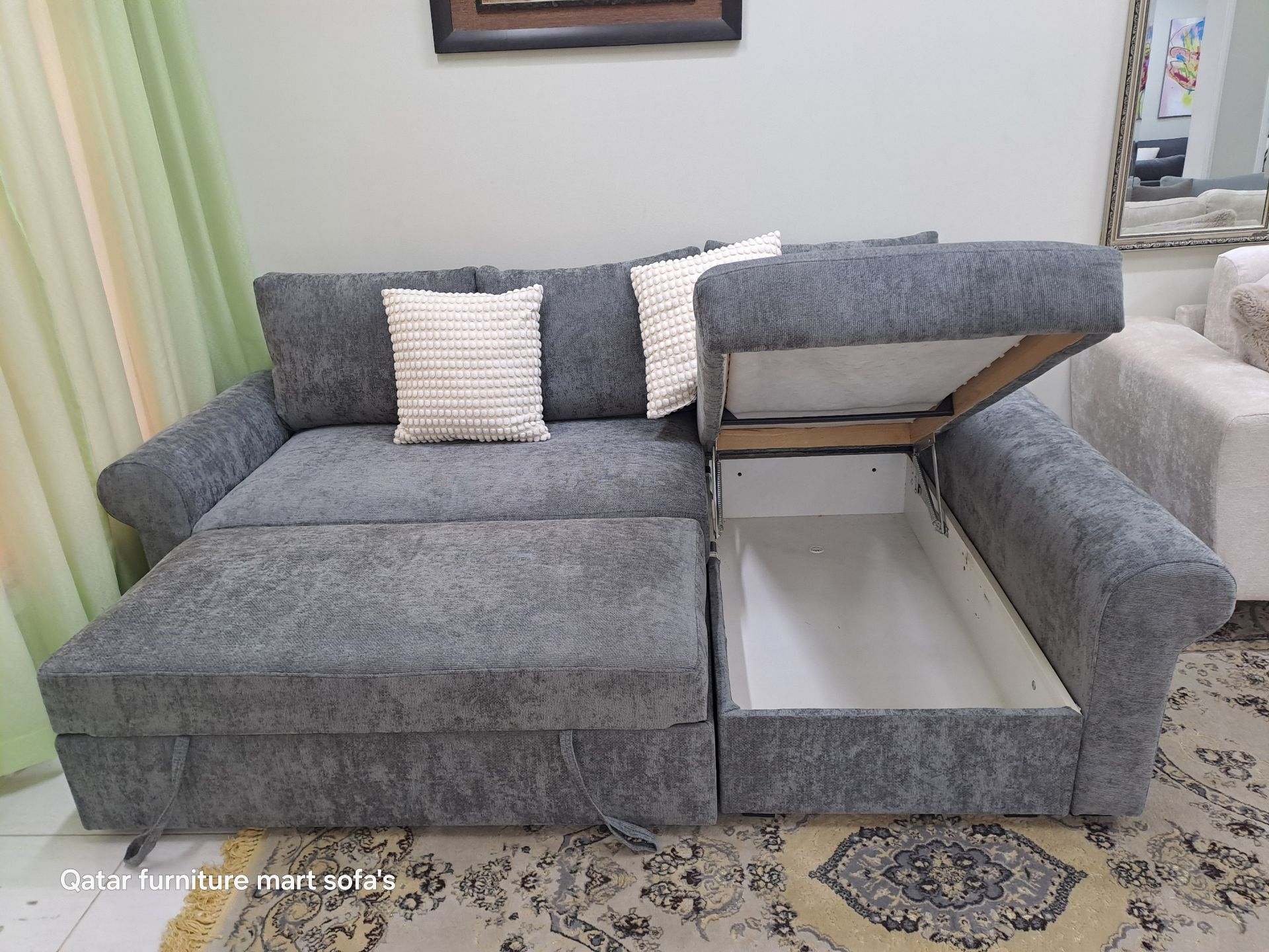 Available sale sofa set L shape sofa came bed U shipe sofa set sale  - Image 3