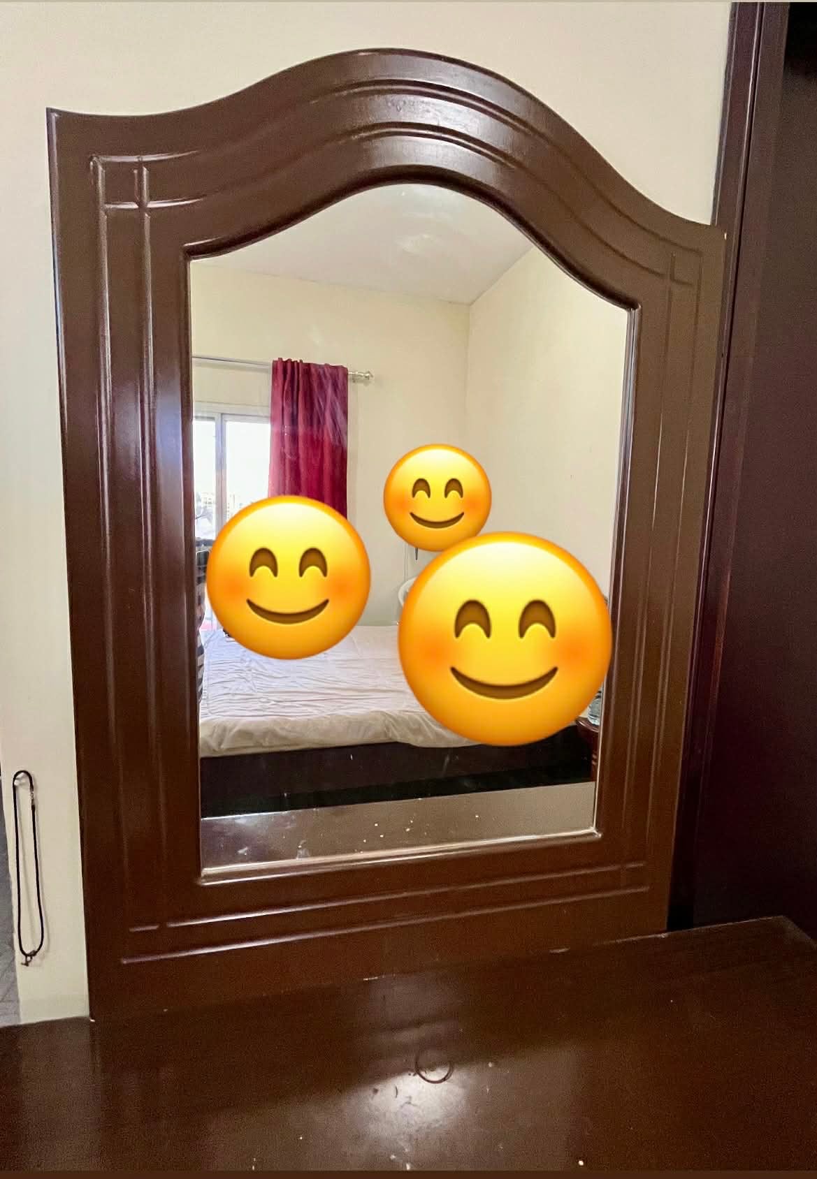 Vanity or Dressing Table with Mirror  - Image 2