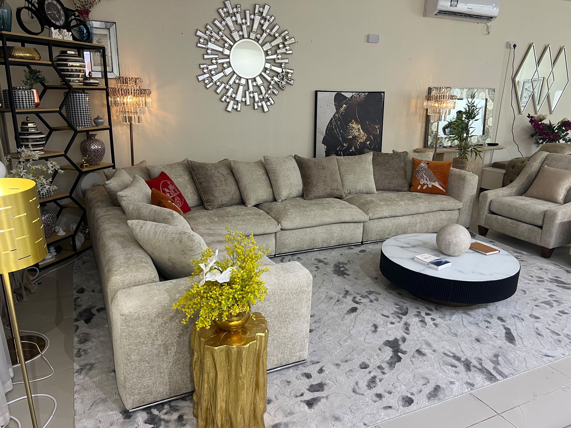 100% BREND NEW HOME CENTER U SHAPE SOFA FOR SELL CALL OR WHAT'S APP > 71532454 - Image 8
