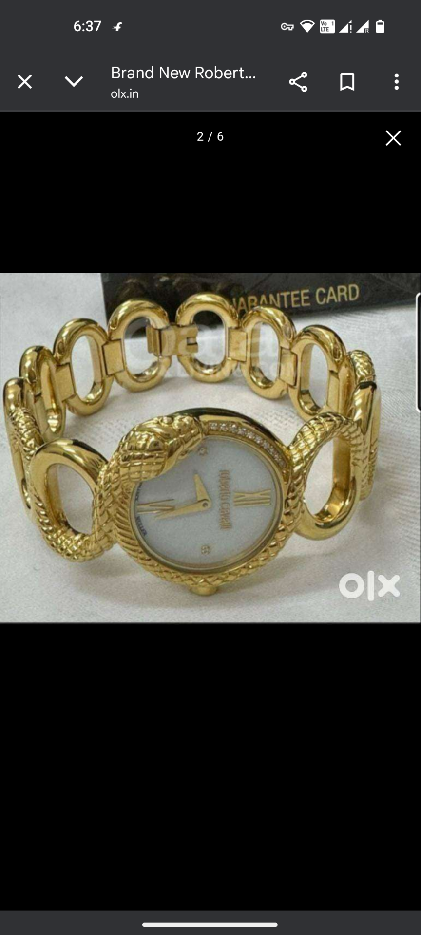Brand New unused Roberto Cavalli Watch By Frank Muller - Image 4