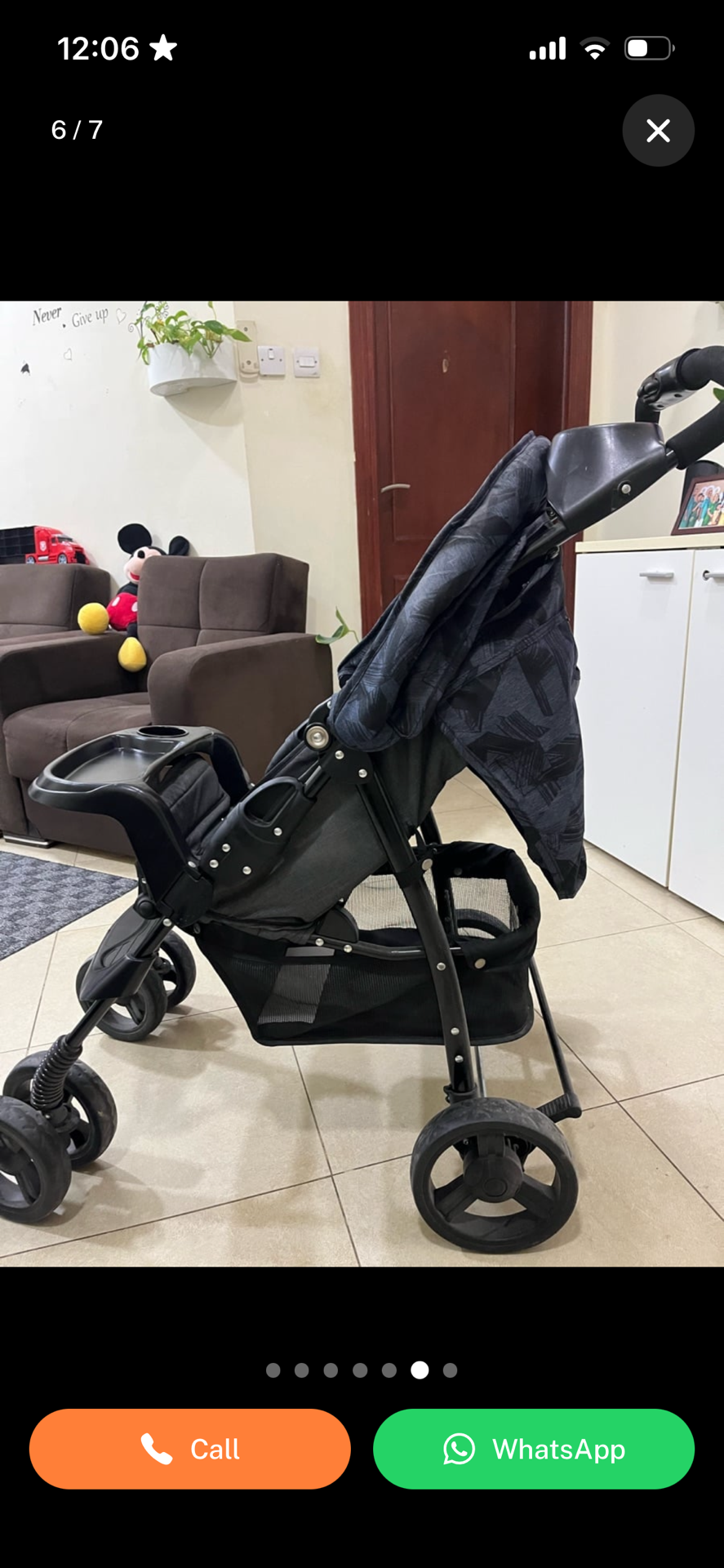 Stroller and baby seat  - Image 8
