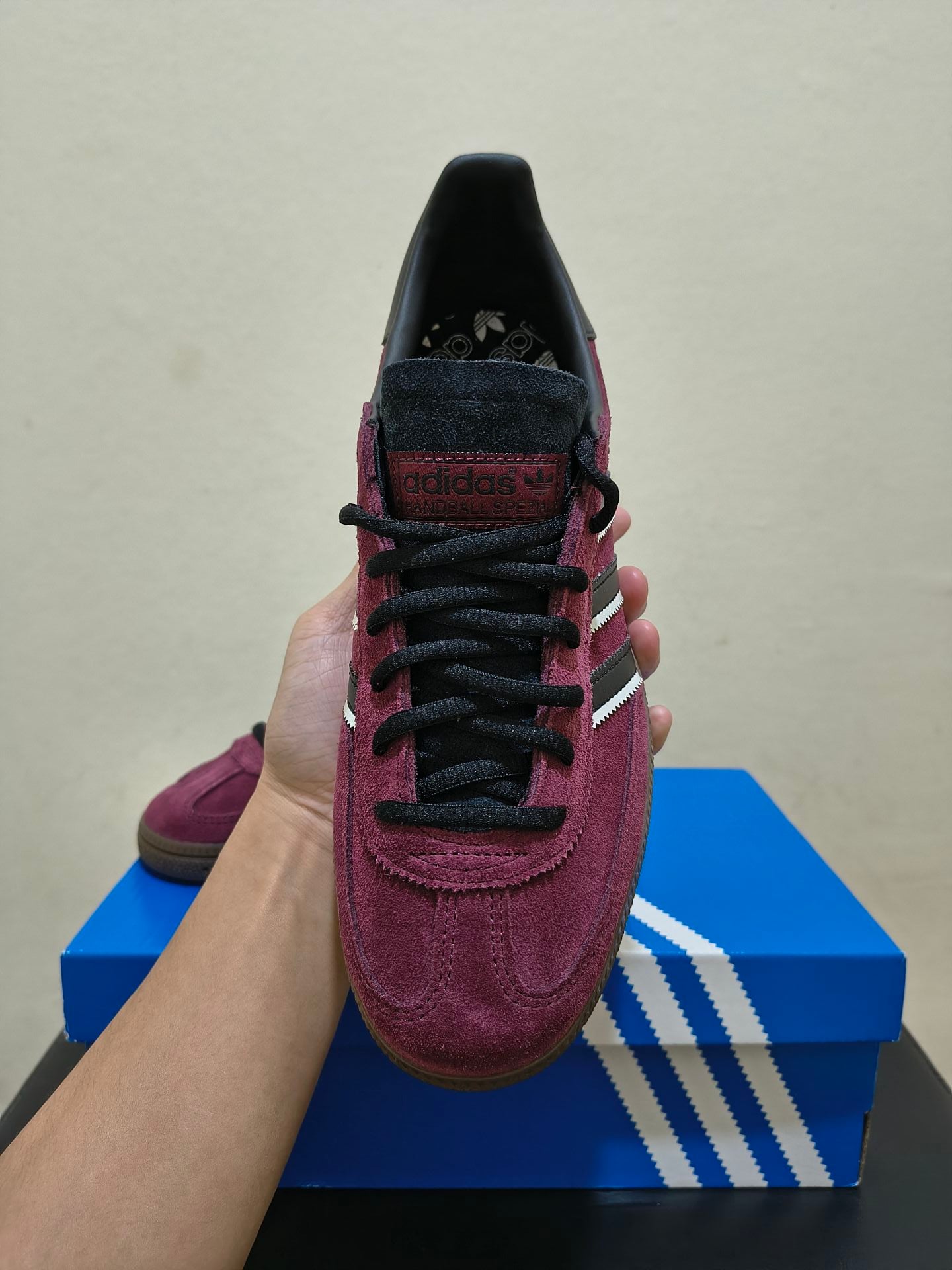 Adidas Handball Spezial Maroon / Black (Brand New, Original & Size 8 US) - Image 5
