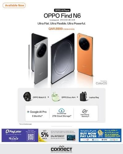 Oppo find n6 blossom orange global  - Image 2