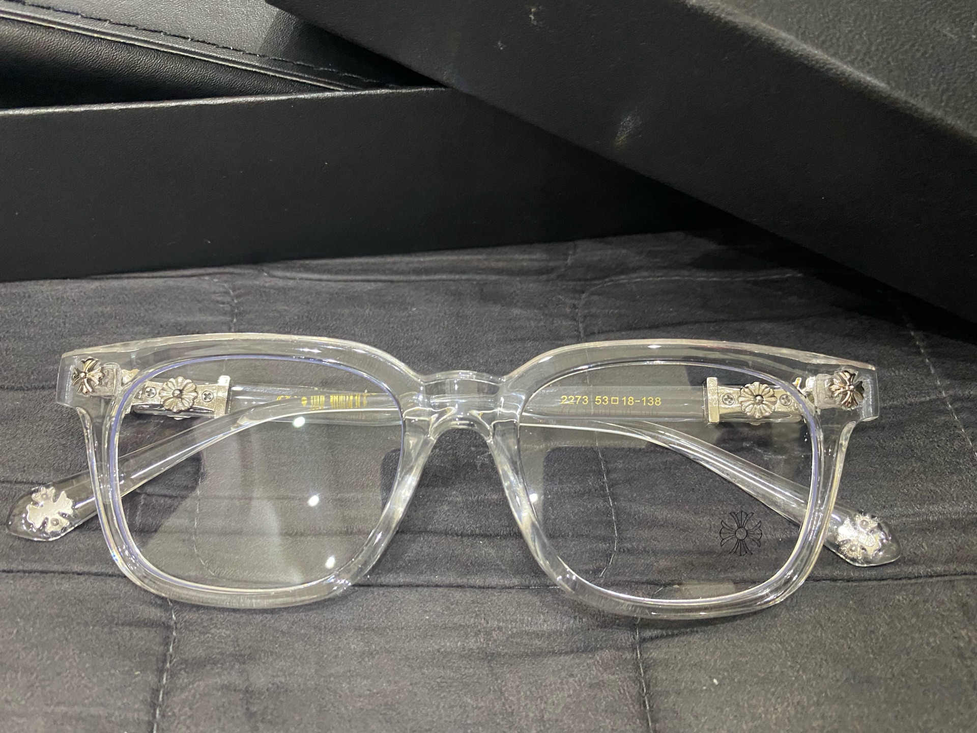 chrome hearts glasses clear  - Image 4
