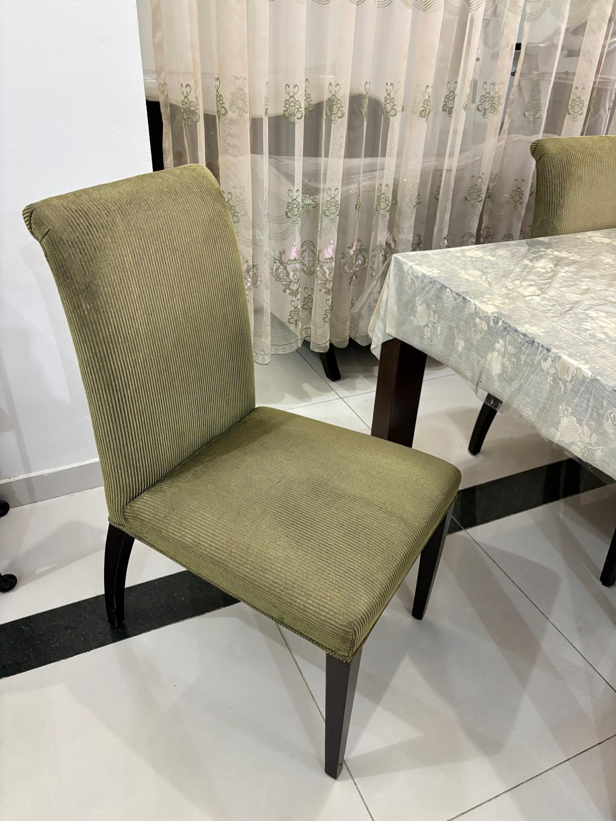 8 SEATER DINING TABLE WITH CHAIRS -- FOR SALE - Image 4