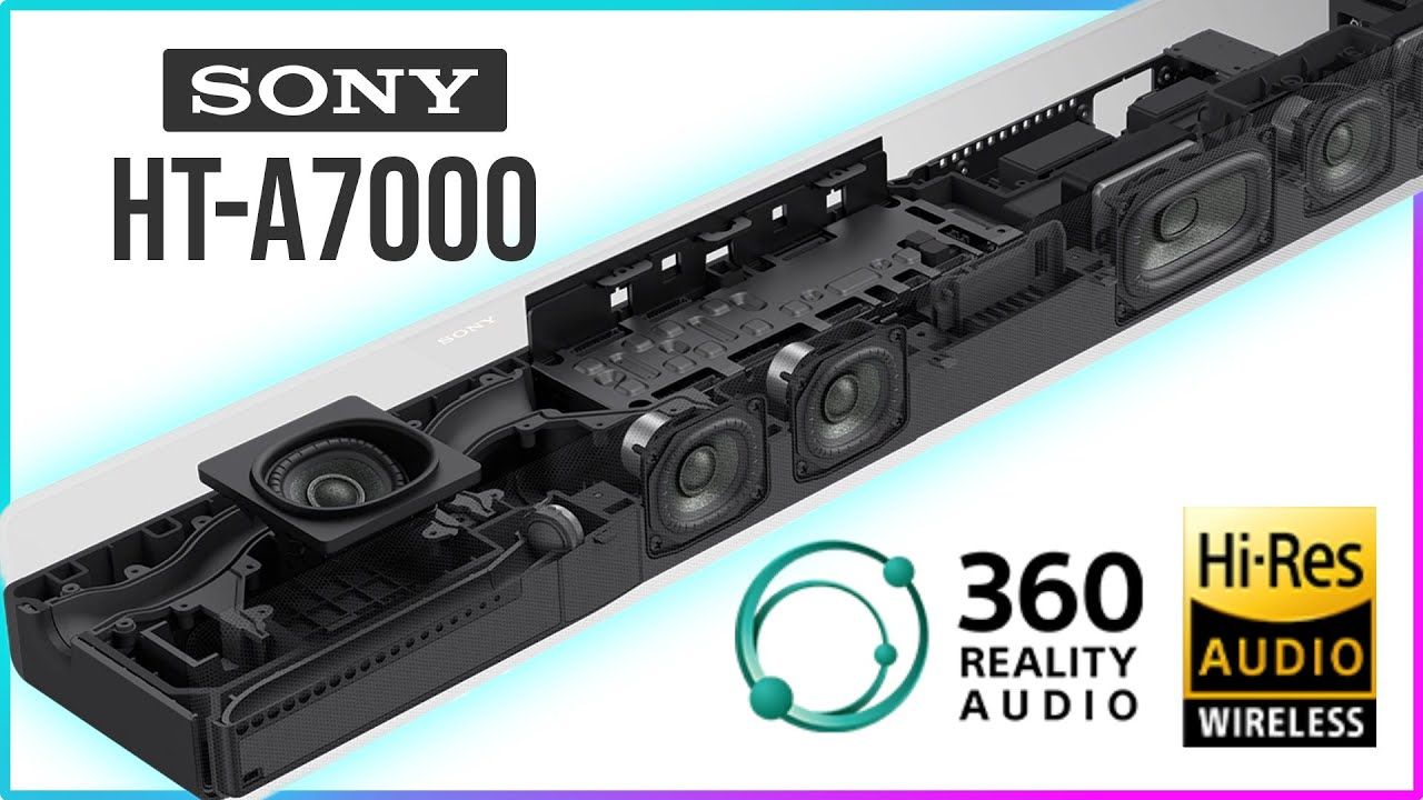 Sony HT-A7000 Soundbar with two SA-RRS5 Wireless rear speakers  - Image 5