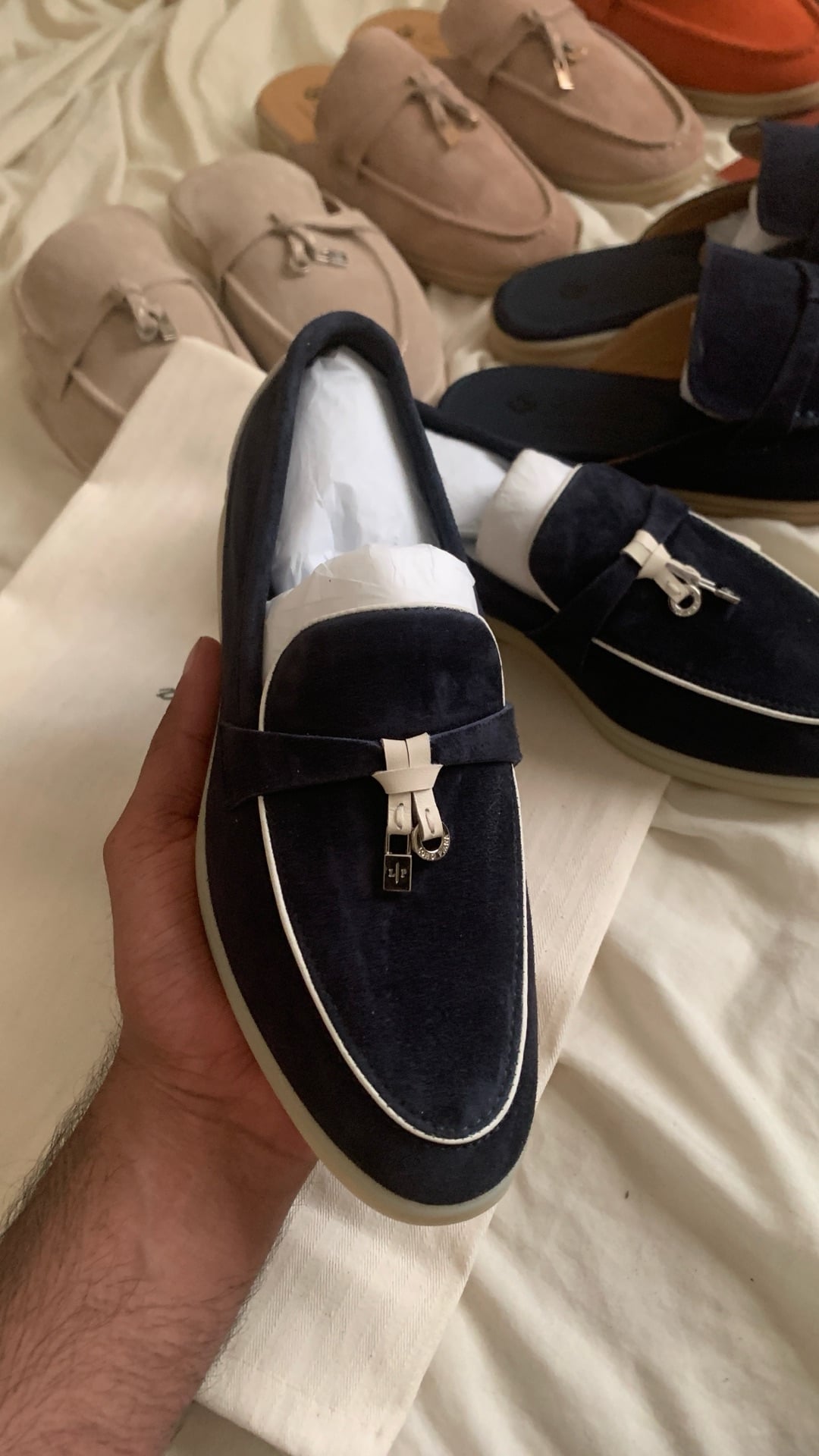 Loro piana summer charms loafers urgent sale - Image 4