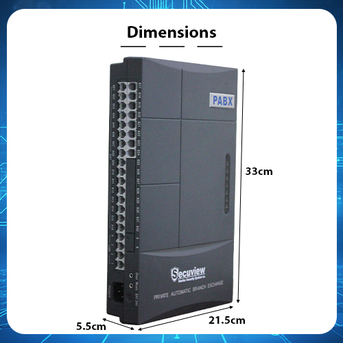 Secuview 24-Channel PABX Powerful Communication Hub for Large Networks - Image 6