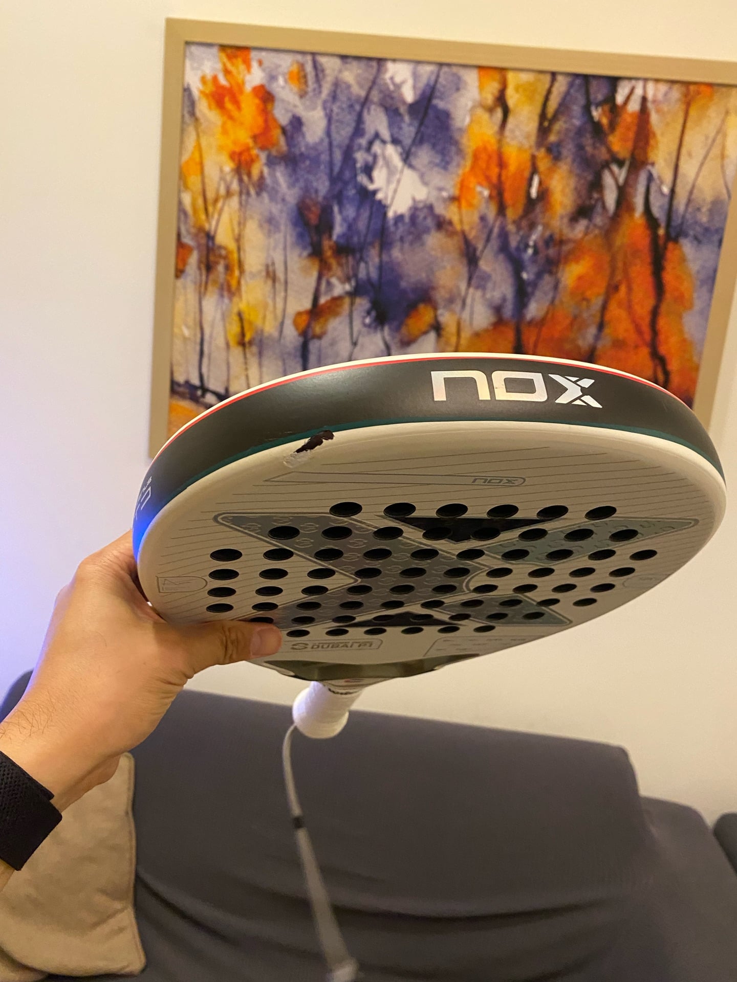 Nox At10 Dubai P1 12k 2025 padel racket - Image 4