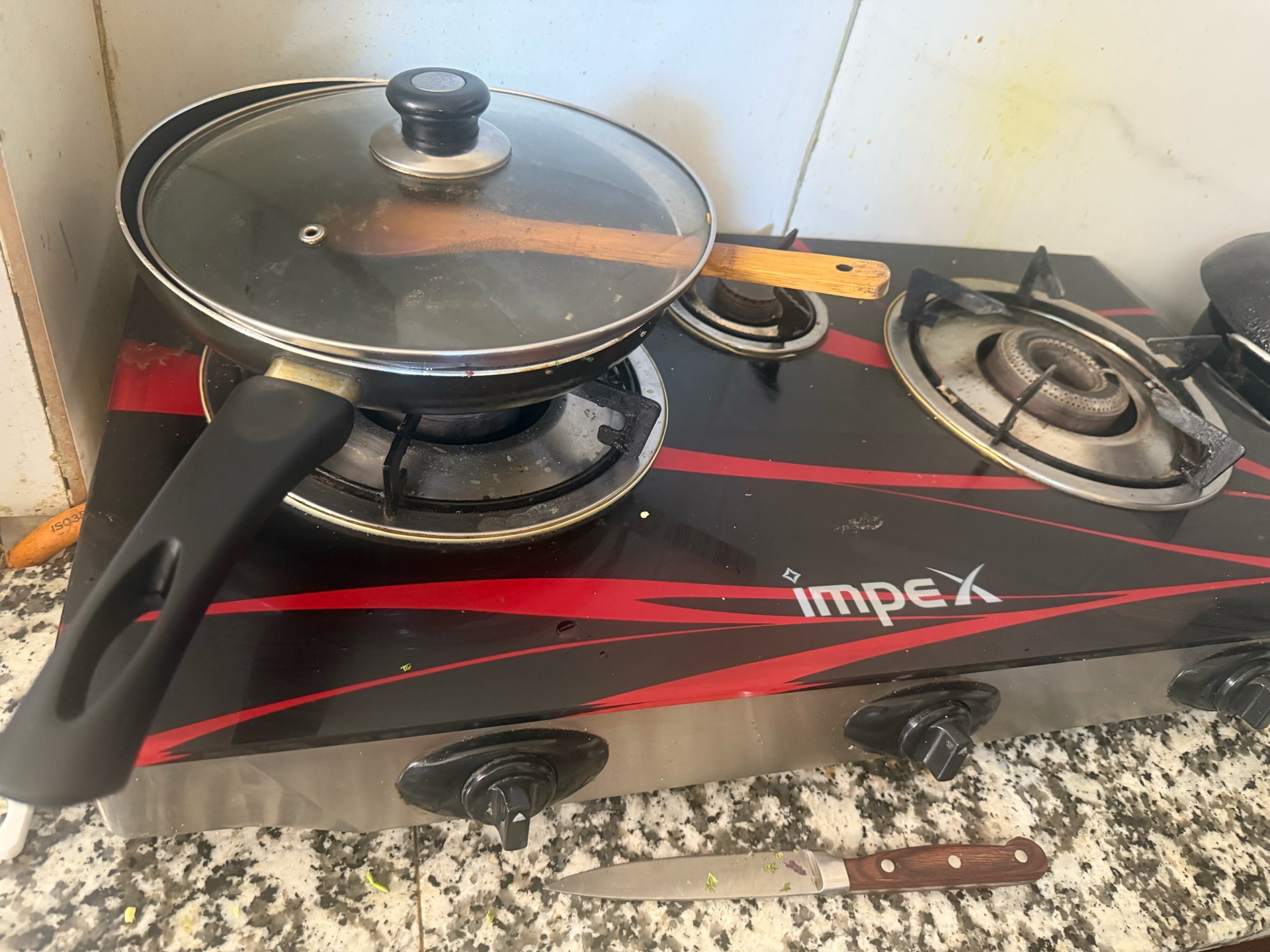Gas Stove and Kitchen storage - Image 1