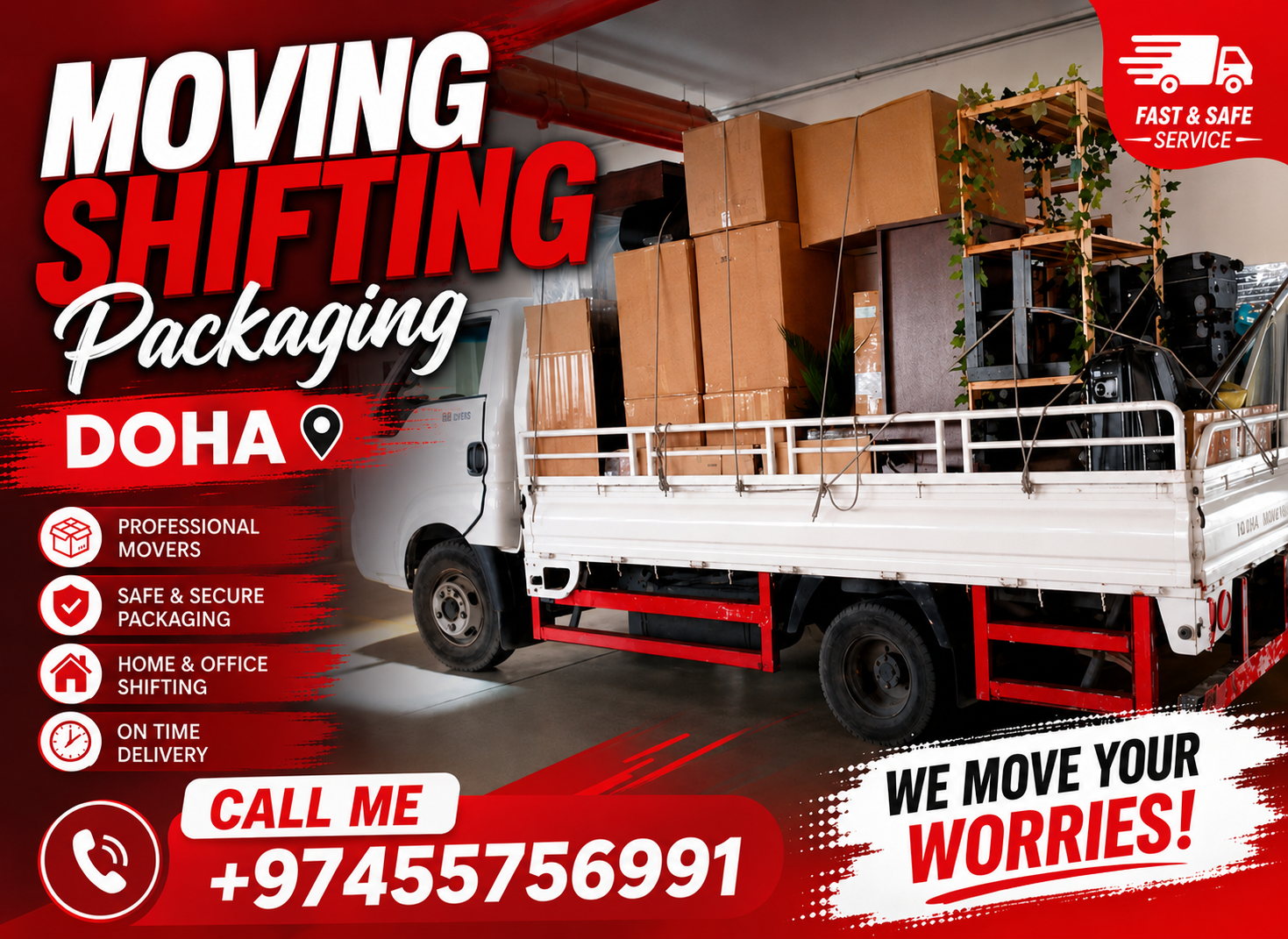 Moving Shifting Packaging Service Qatar - Image 3