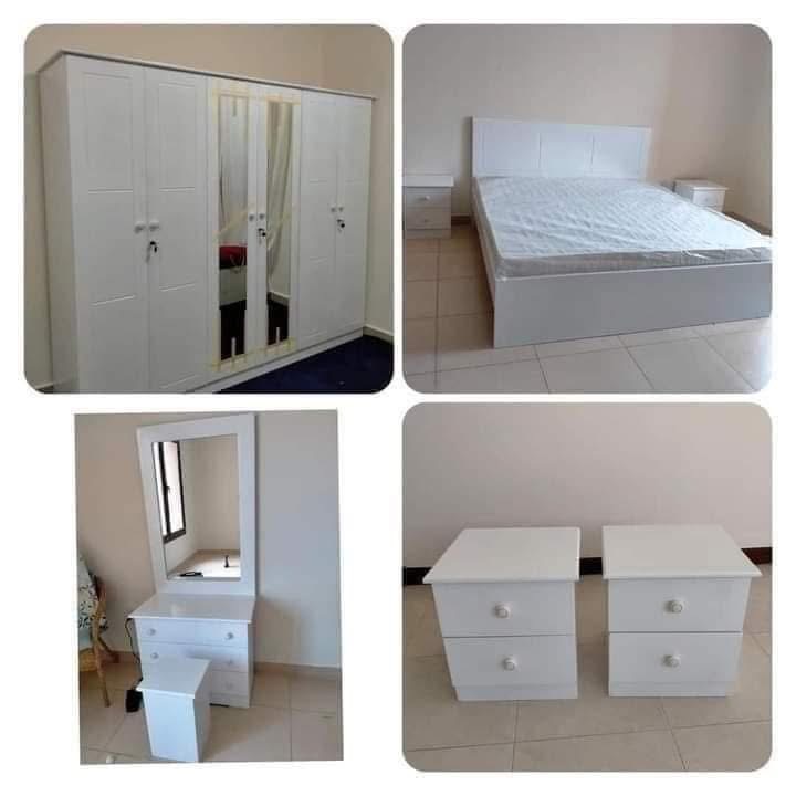 bed ,,cabinet ,,matttress full new - Image 4