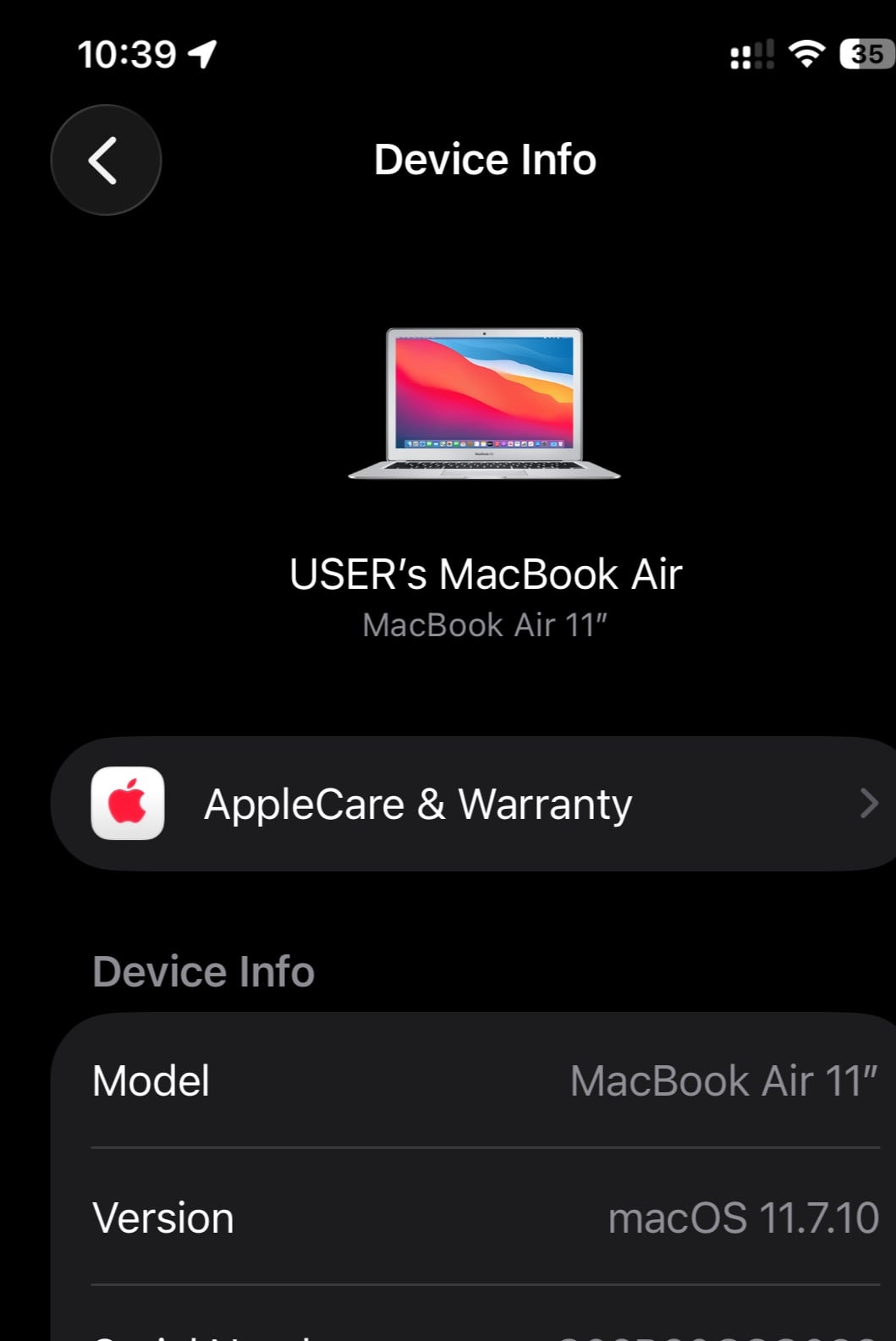 MacBook Air 11” (Early 2015) – 128GB – Lightweight & Compact - Image 2