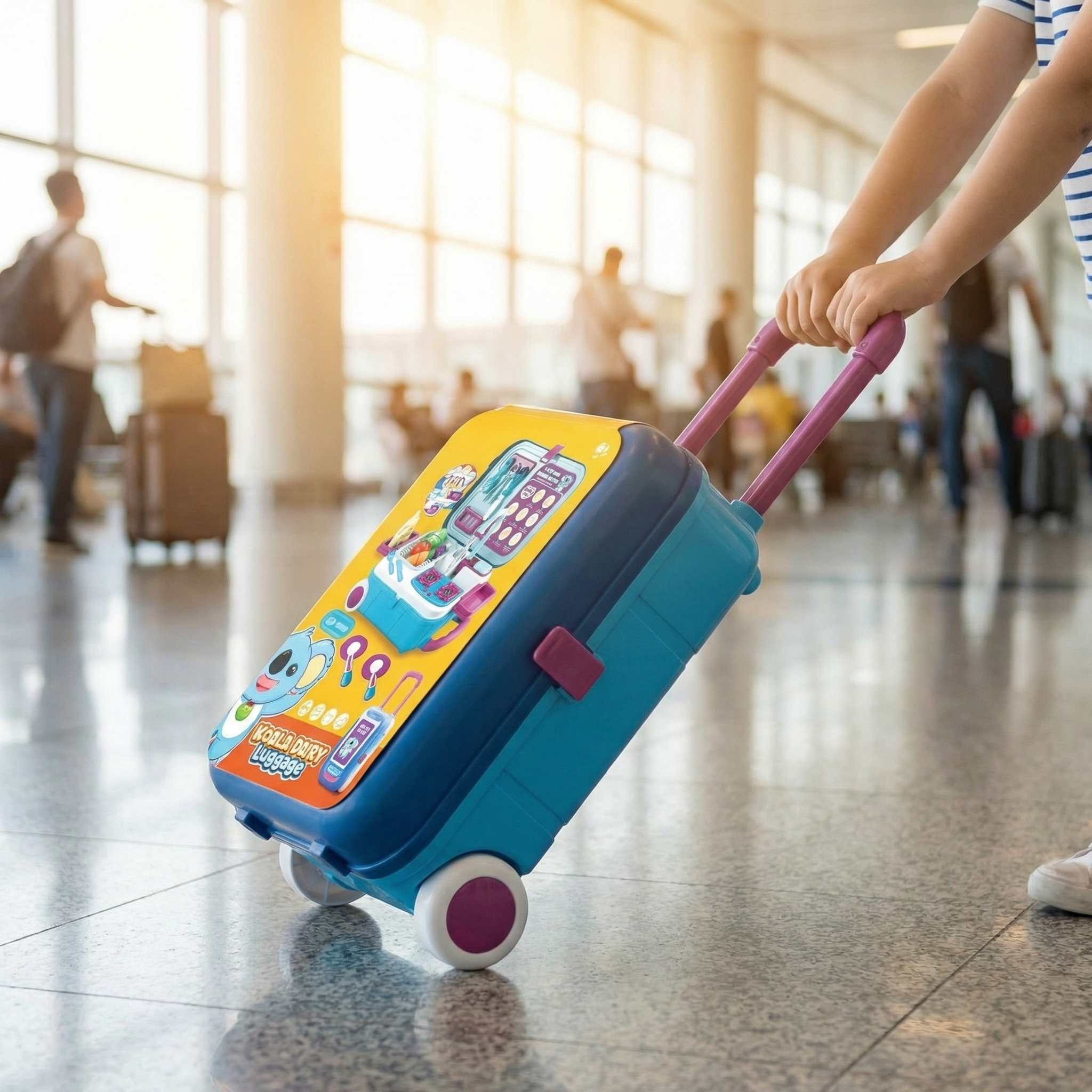 Wash Basin Luggage – Portable Kitchen Sink Play Set - Image 3