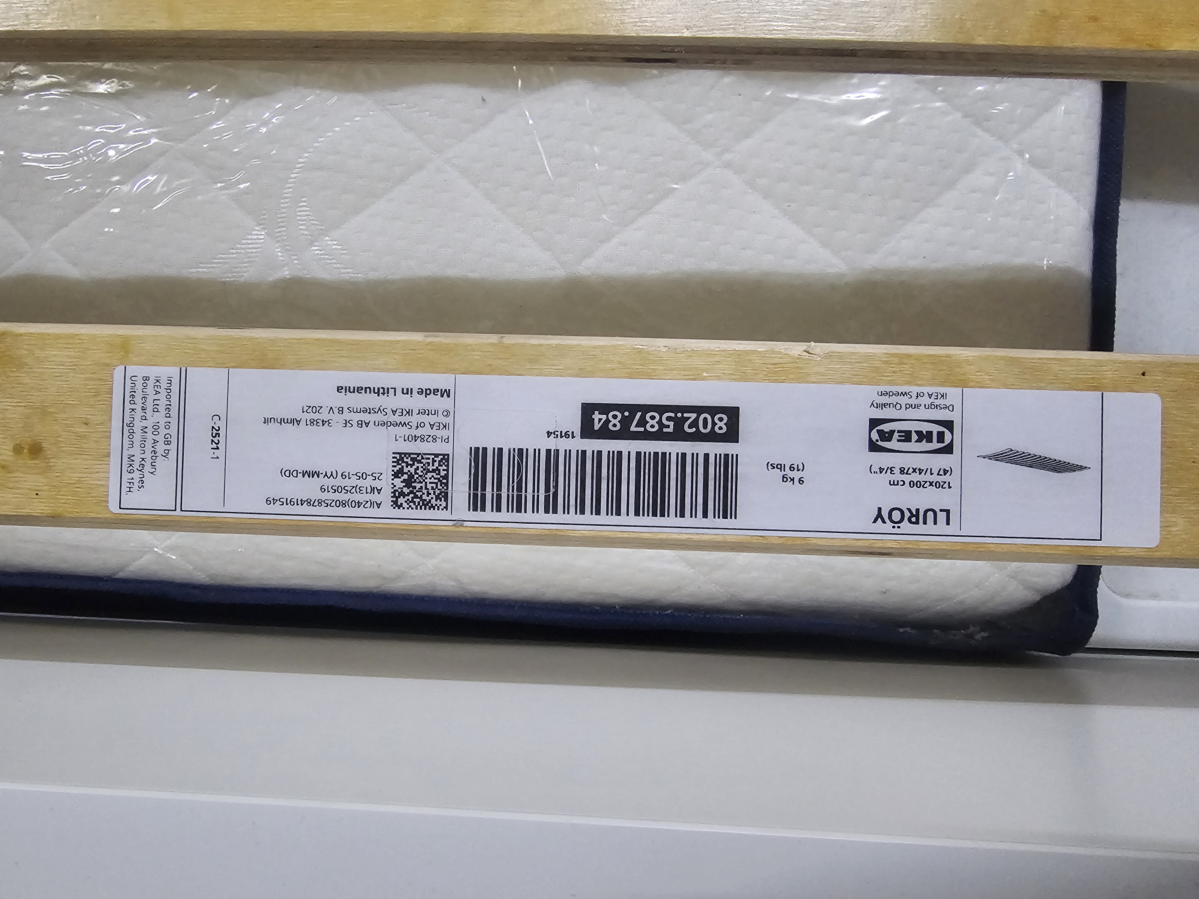3 months used Ikea Frame and mattress - Image 2