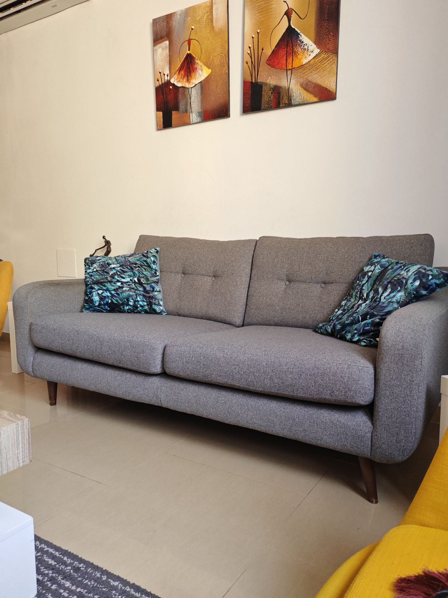 Modern Scandi Style Sofa Set (3+2 Seater) – Excellent Condition - Image 3