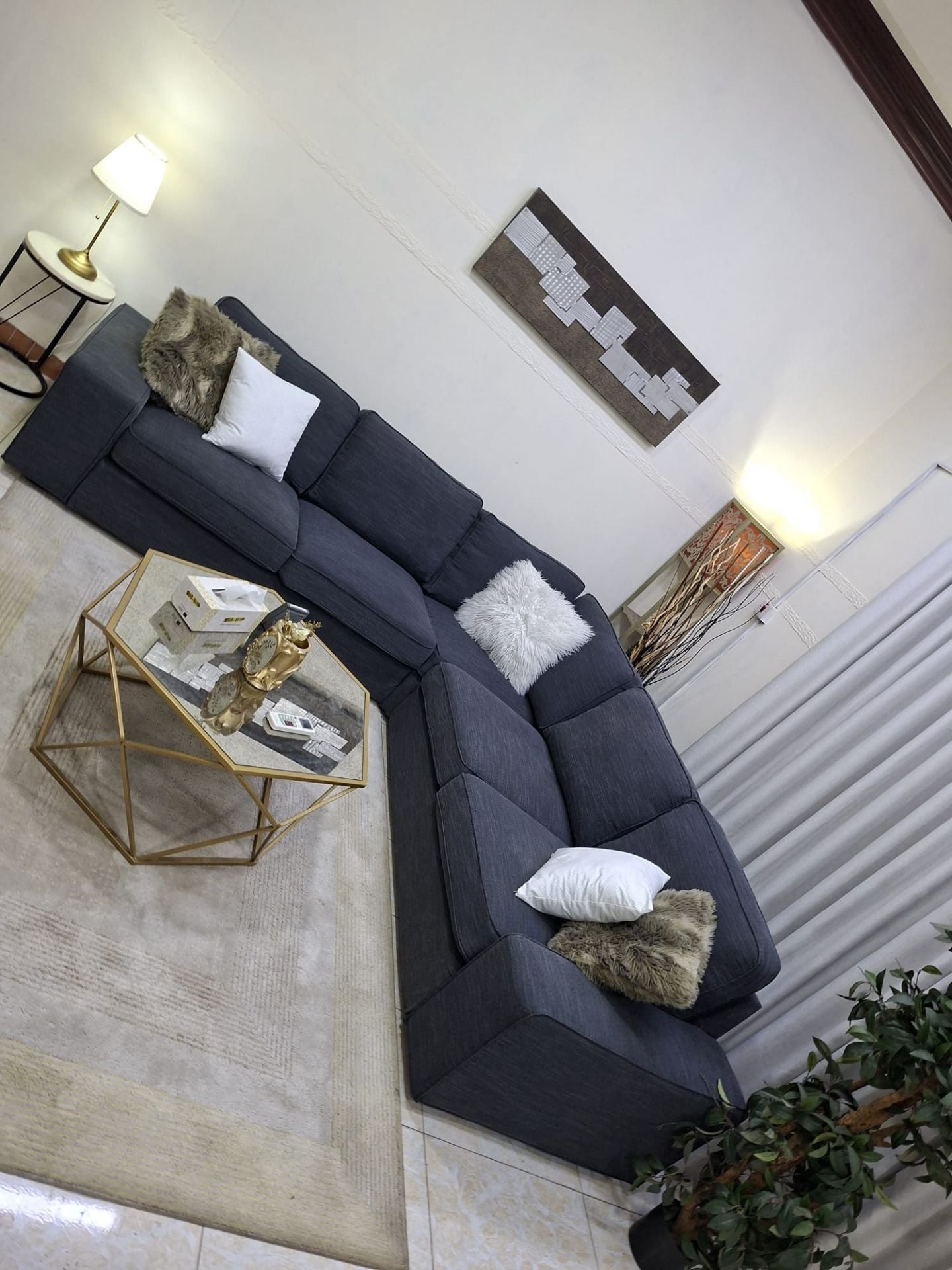 IKEA, kIVIK, L ship Sofa
Four selling like new
Very comfortable sofa - Image 1