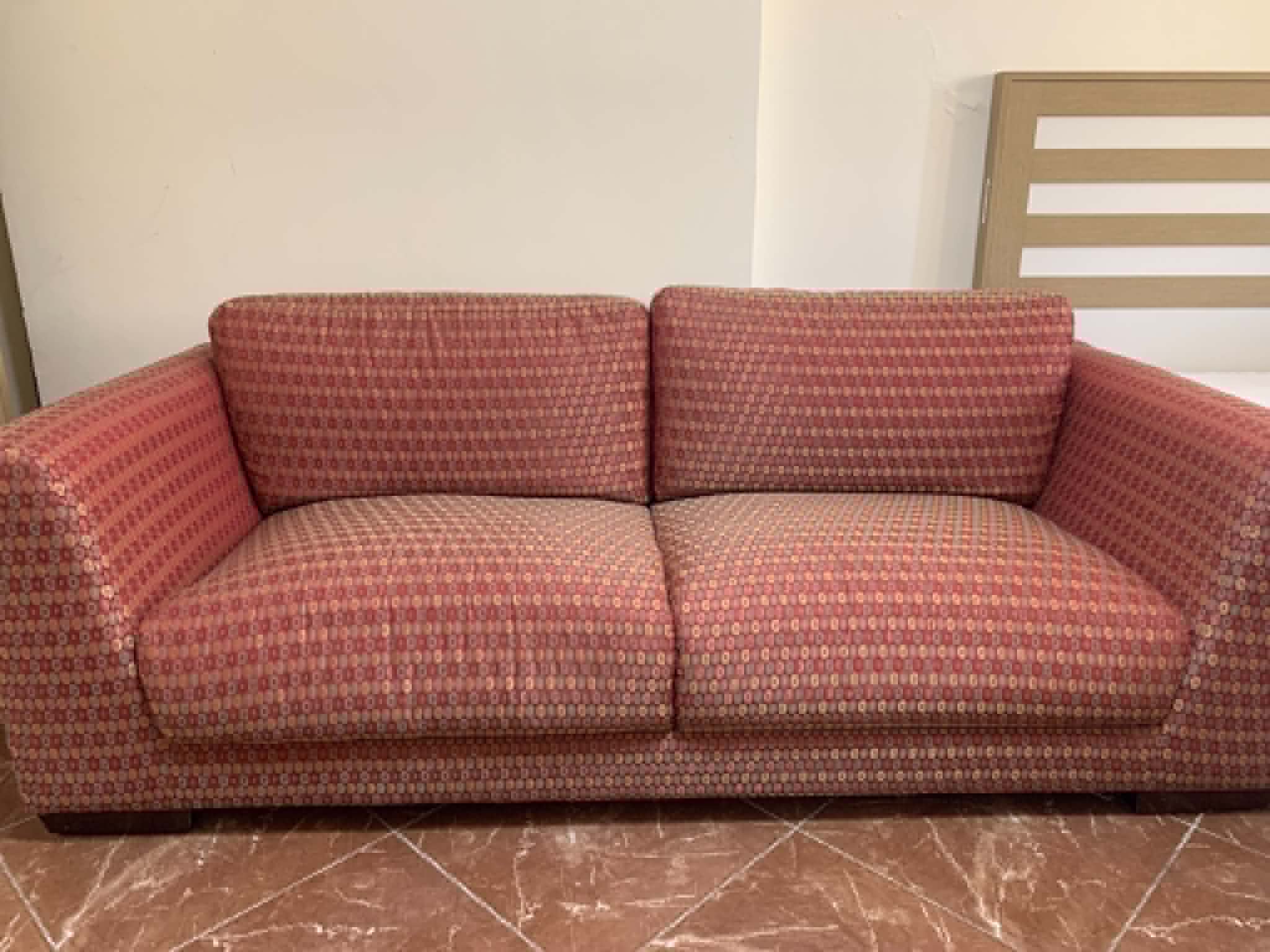 SOFA 1PC. NEAT  & CLEAN With COVER - Image 4