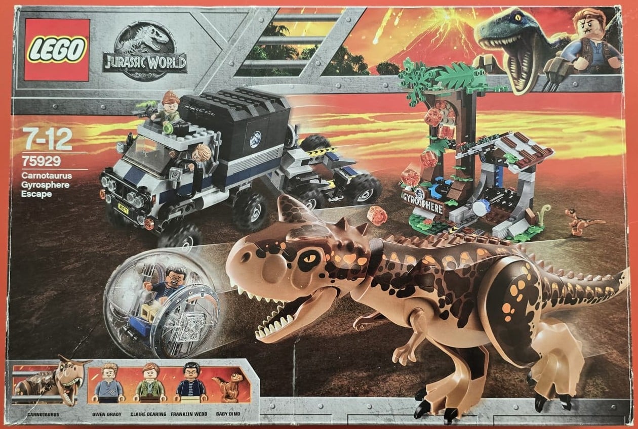 For Sale: LEGO Jurassic World 75929 – Carnotaurus Gyrosphere Escape - Image 1