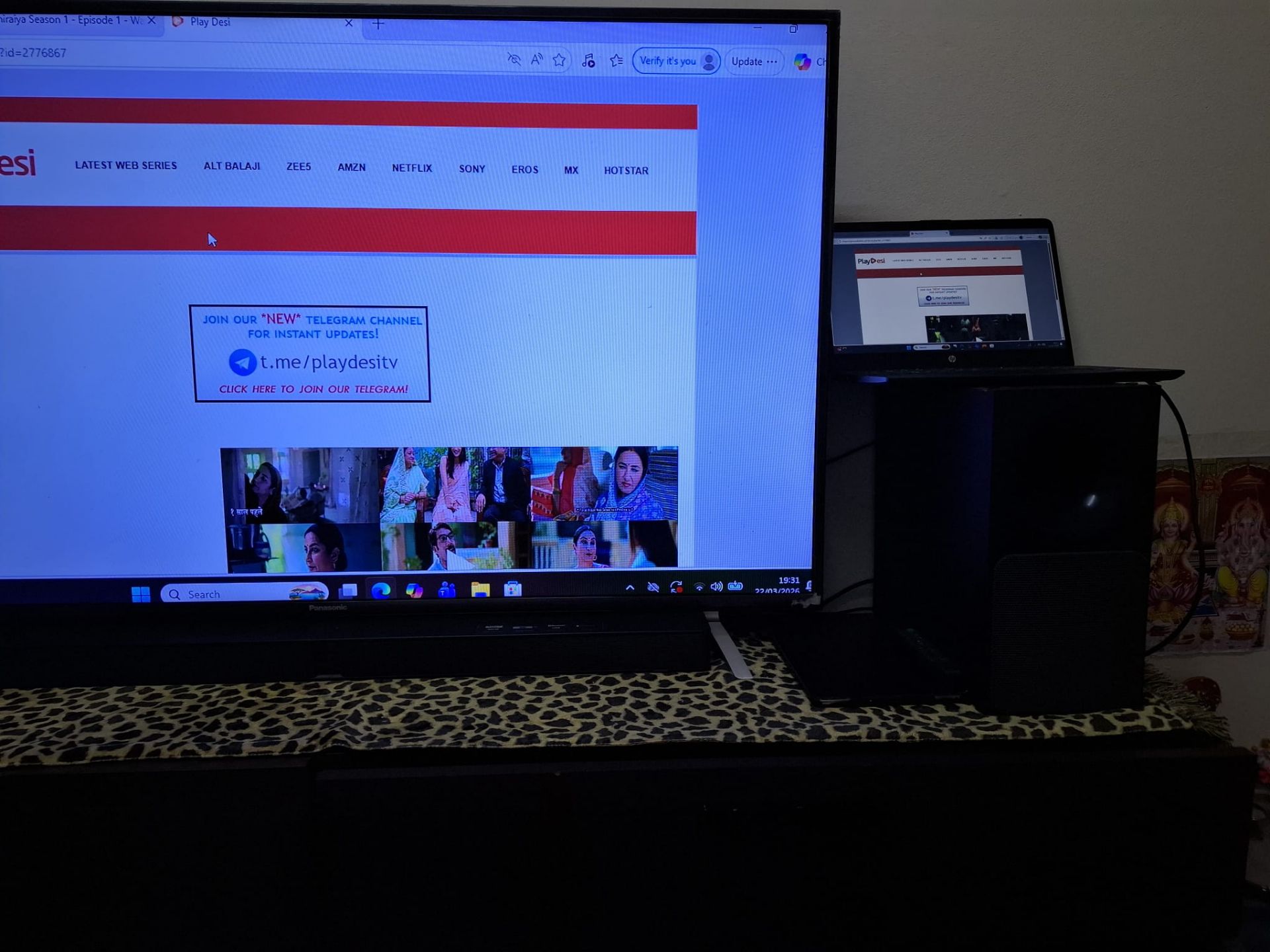 PANASONIC 55 INCH TV AND SONY SOUND BAR  - Image 2