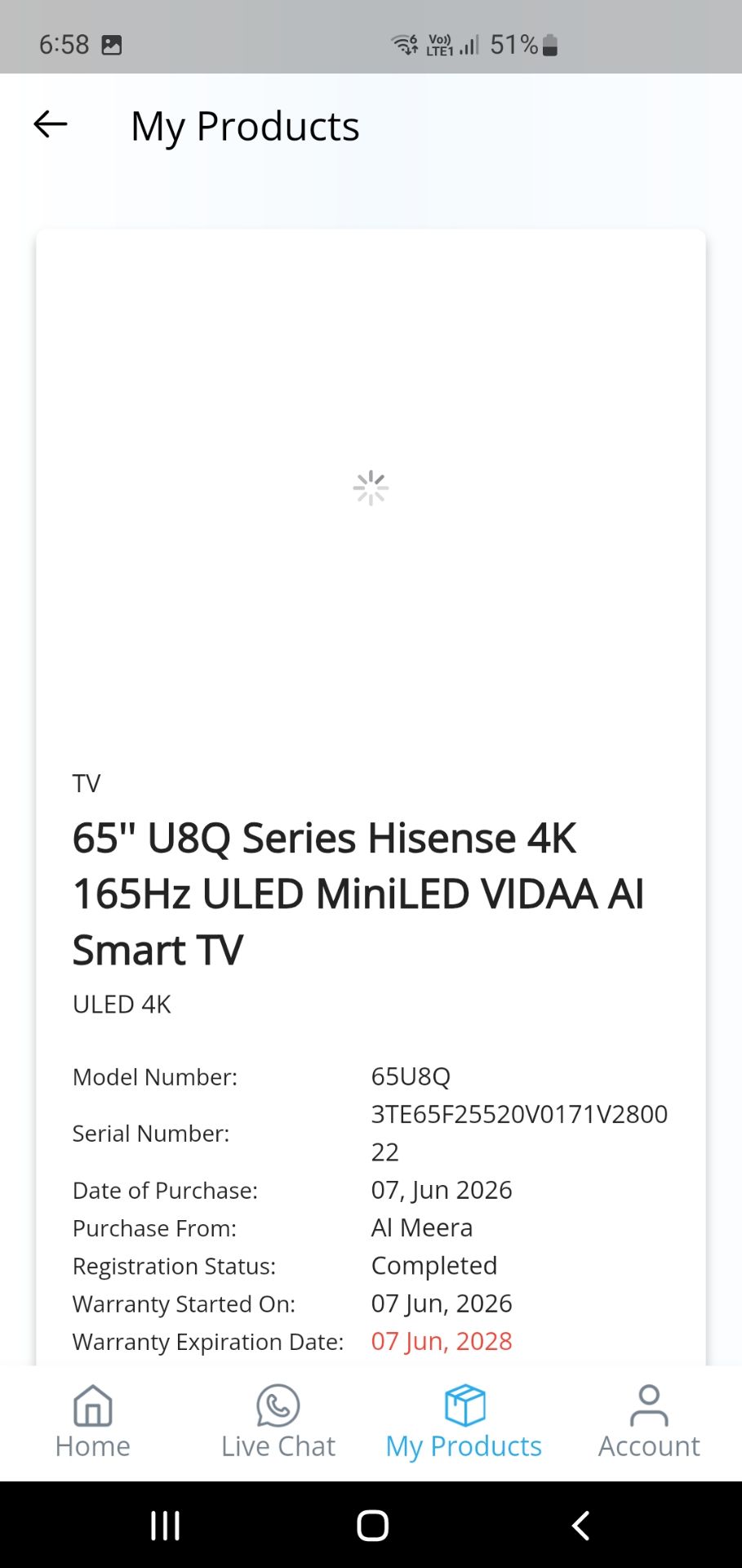 تلفزيون Hisense 65 إنش U8Q 2025 QD-MiniLed 4K 165Hz - Image 6
