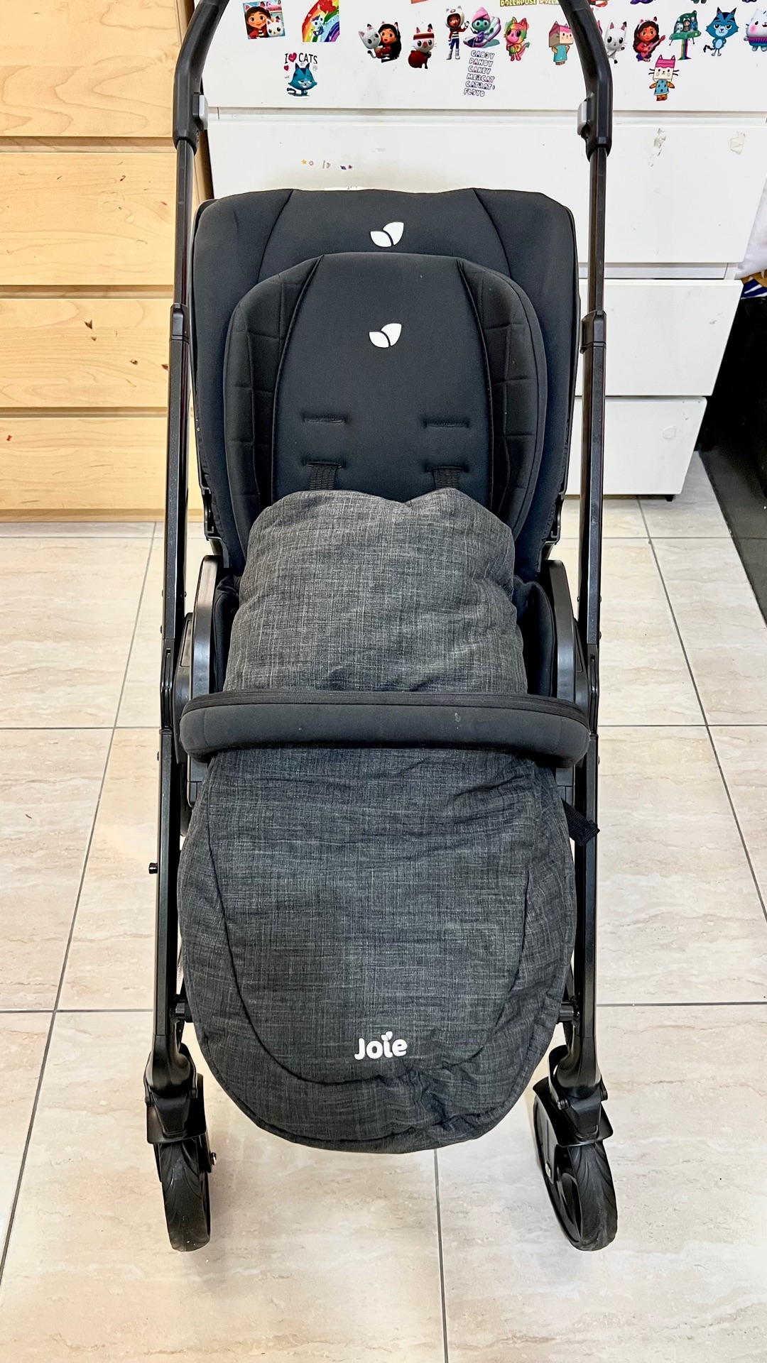 Joie® Chrome Cot with Carry Cot.  - Image 7