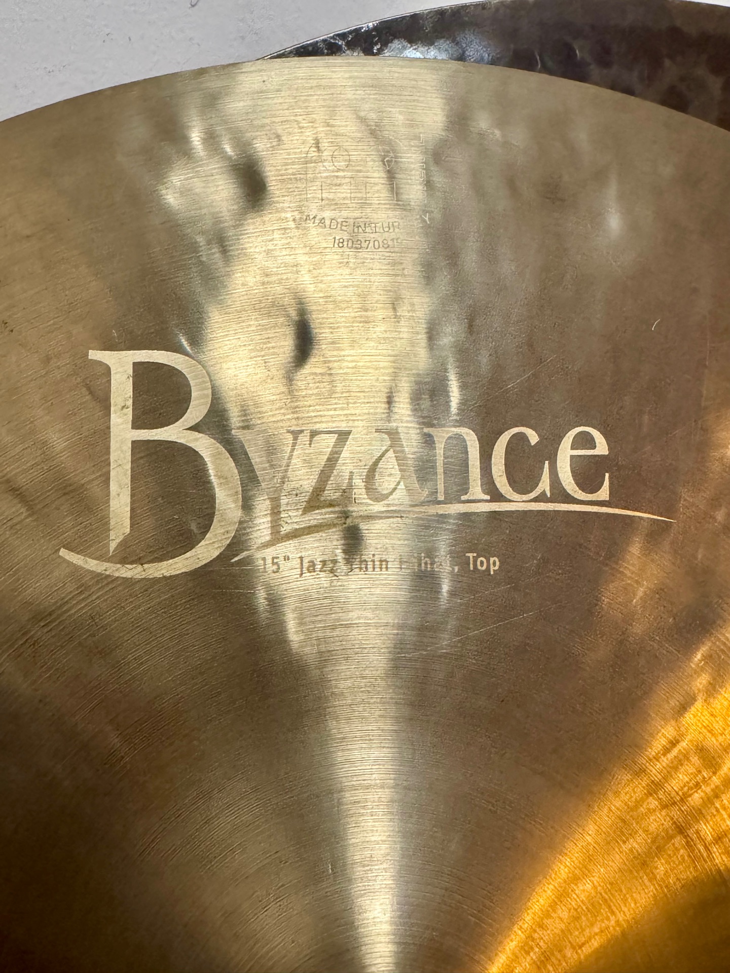 15” Meinl Byzance Jazz Thin Hihats - Image 2