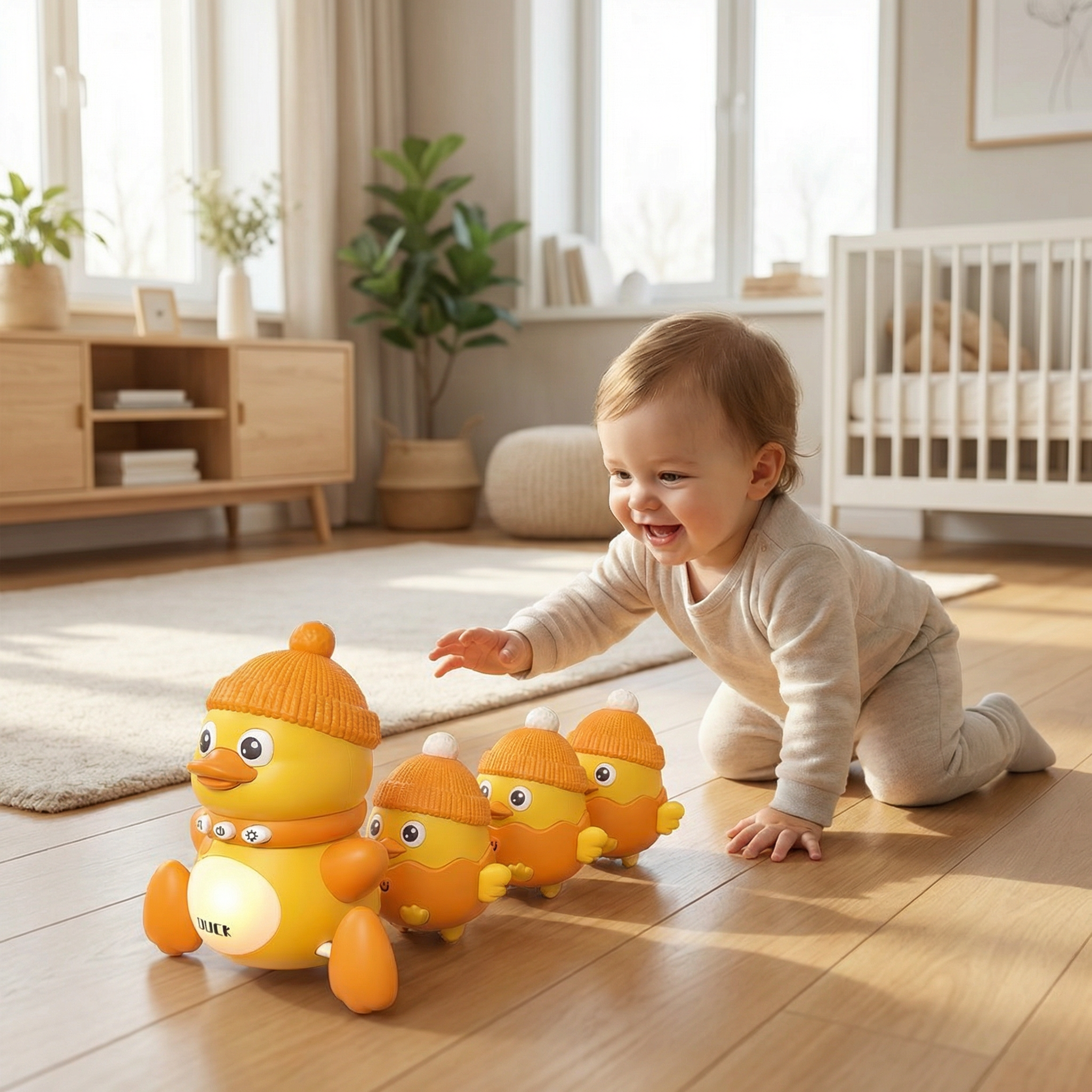 Swinging Duck Musical Toy - Image 2