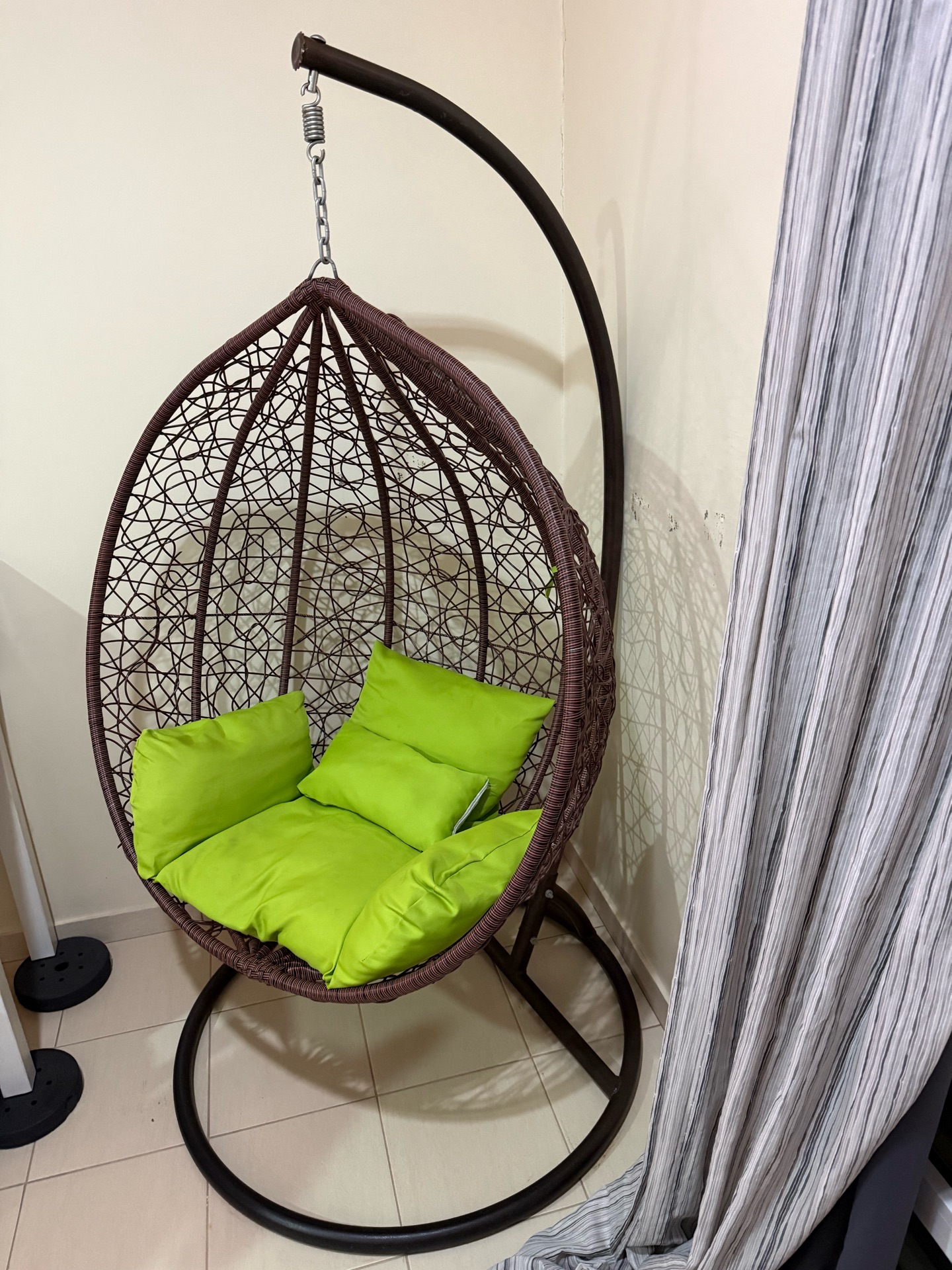Rattan Swing Chair – Excellent Condition! - Image 4