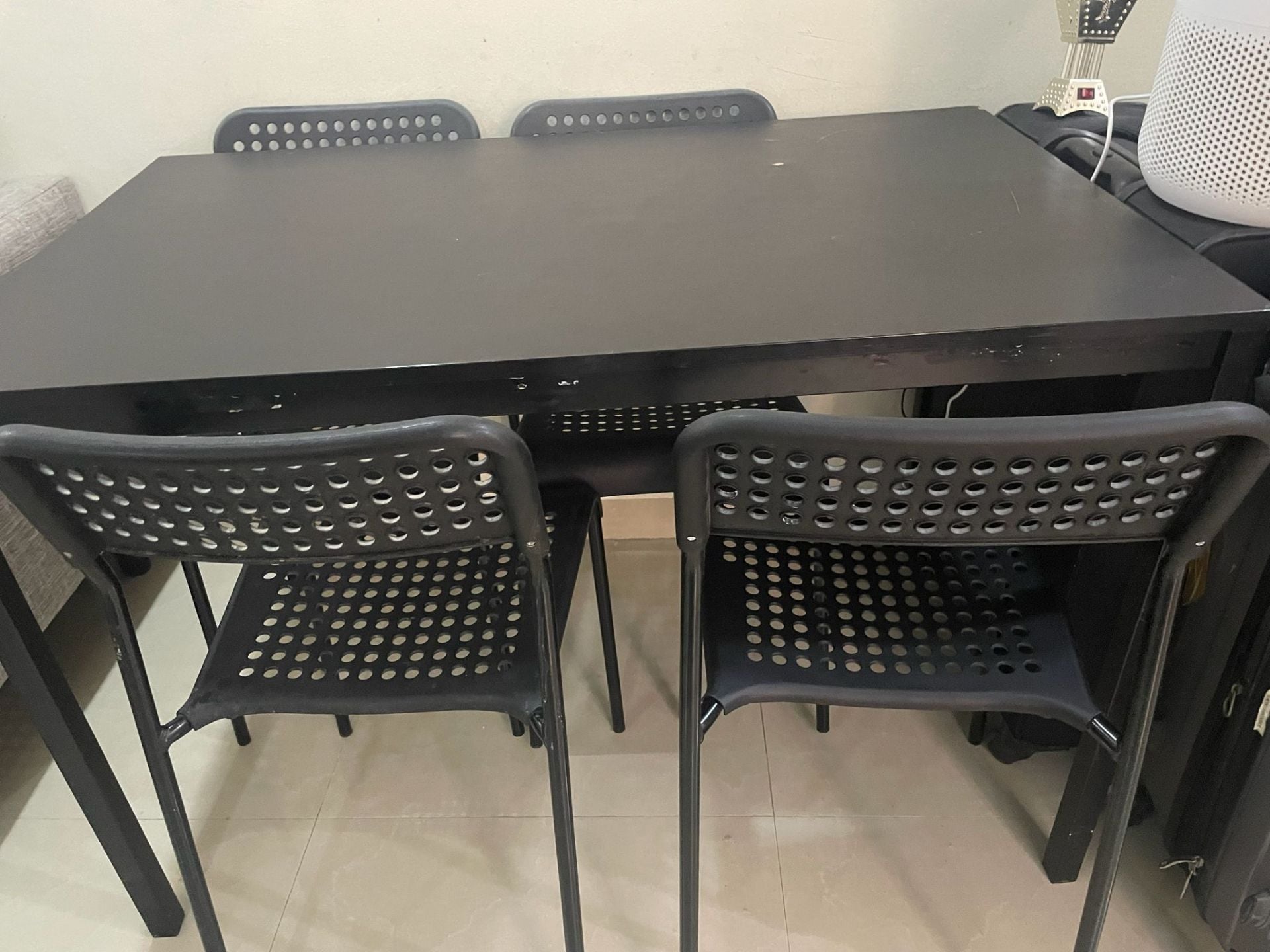 Ikea table and 4 chairs for sale - Image 4