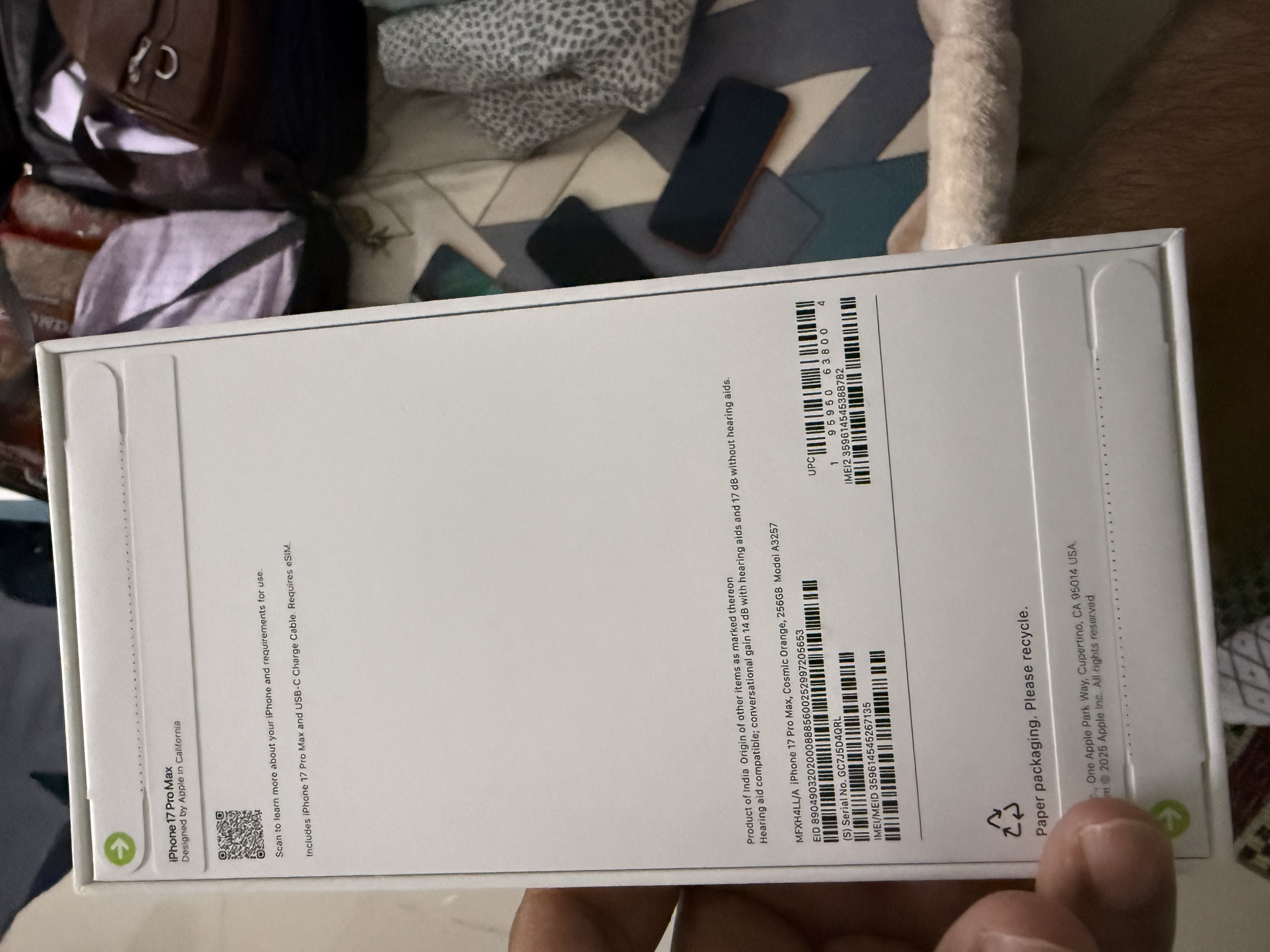  🔥 HURRY BURRY SALE – Apple iPhone 17 Pro Max 256 US Eng Edition  - Image 5