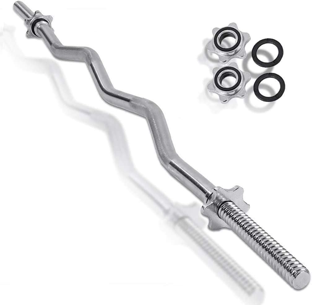 Barbell Curl Bar 1.2Mtr
بار باربل كيرل 1.2 متر - Image 1
