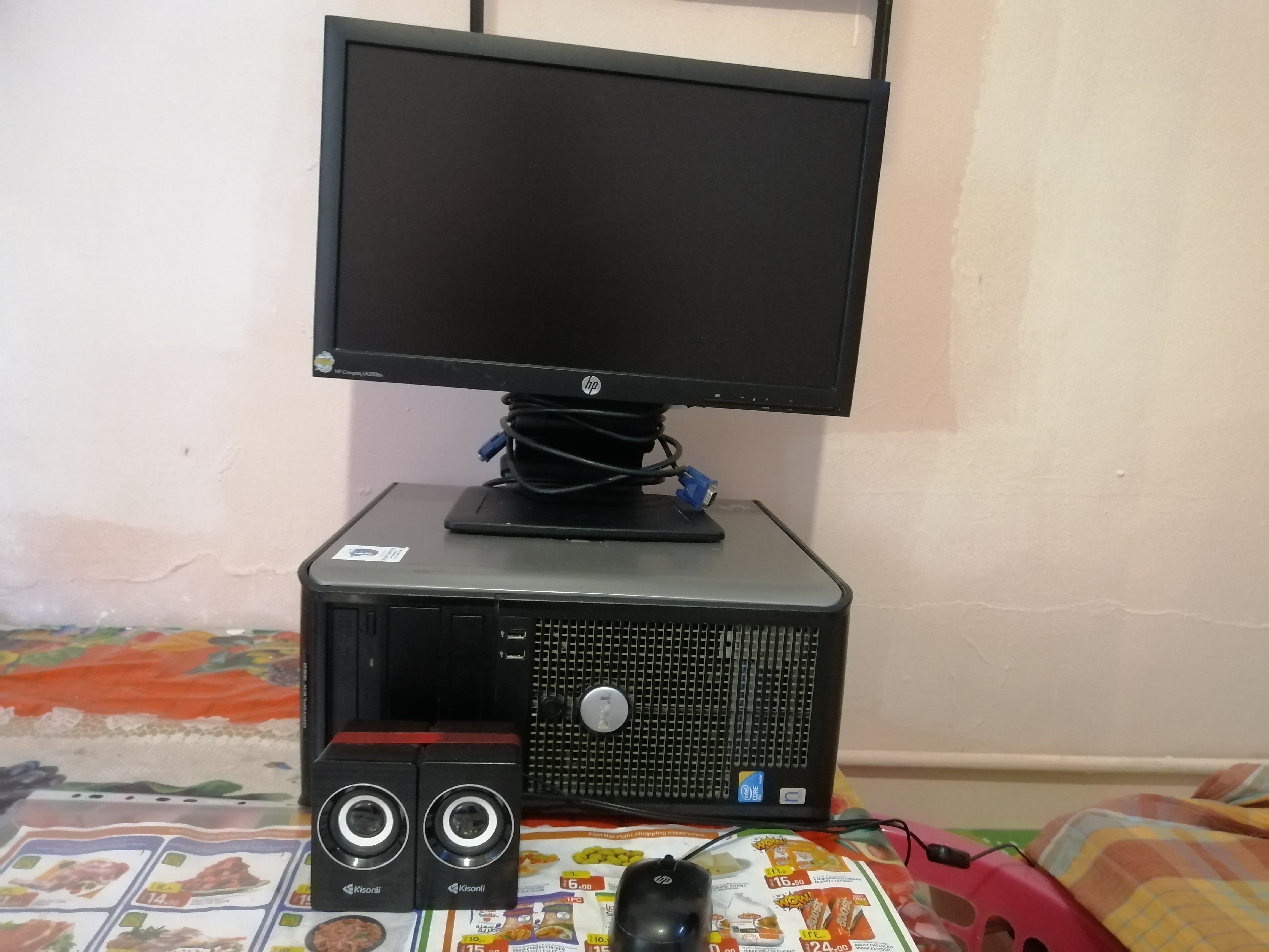 Dell CPU: Intel Core2 Due with LG Plasma 32 Inc TV or HP Monitor - Image 4