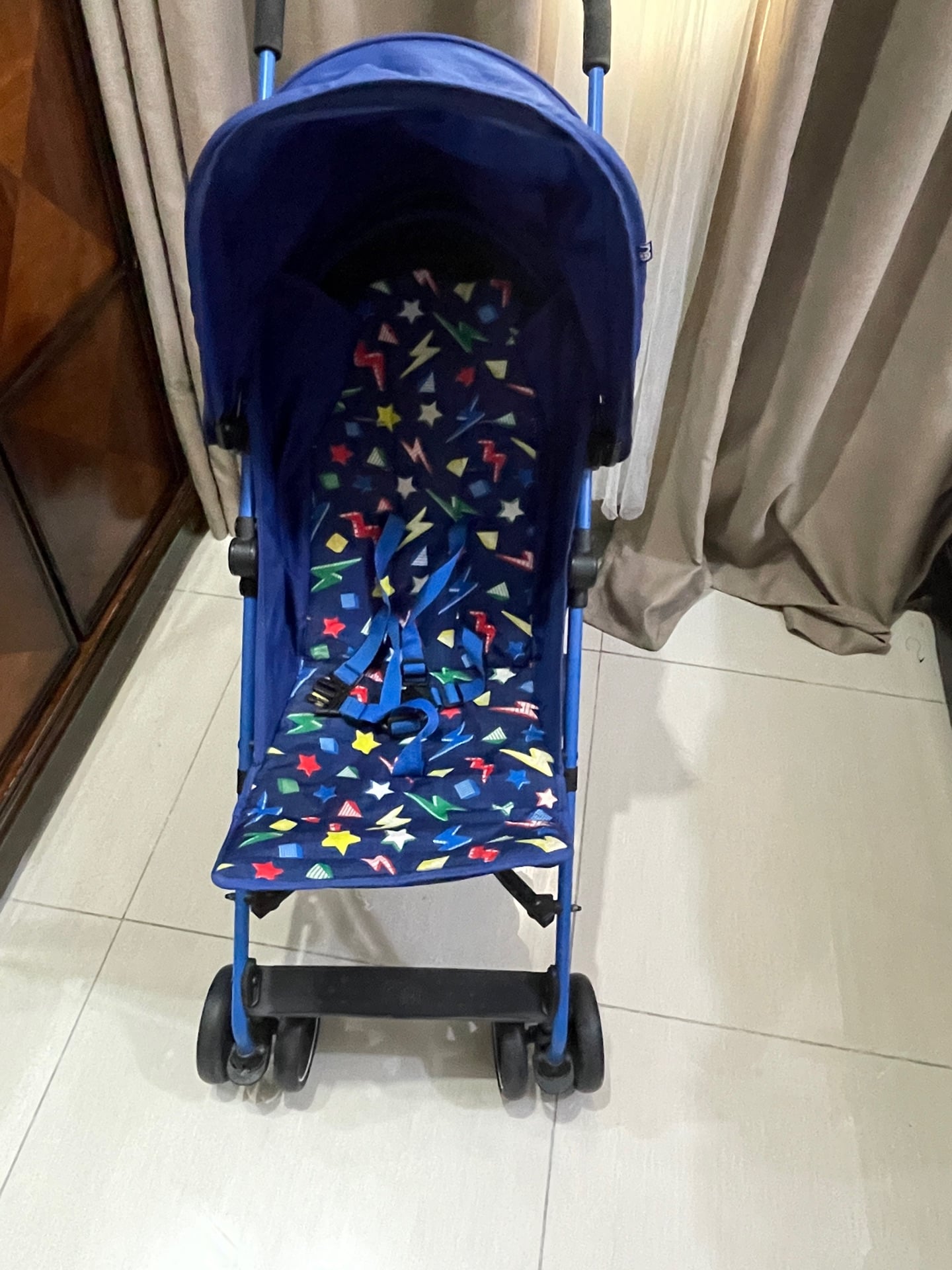 Mothercare nanu stroller with riding board - Image 1