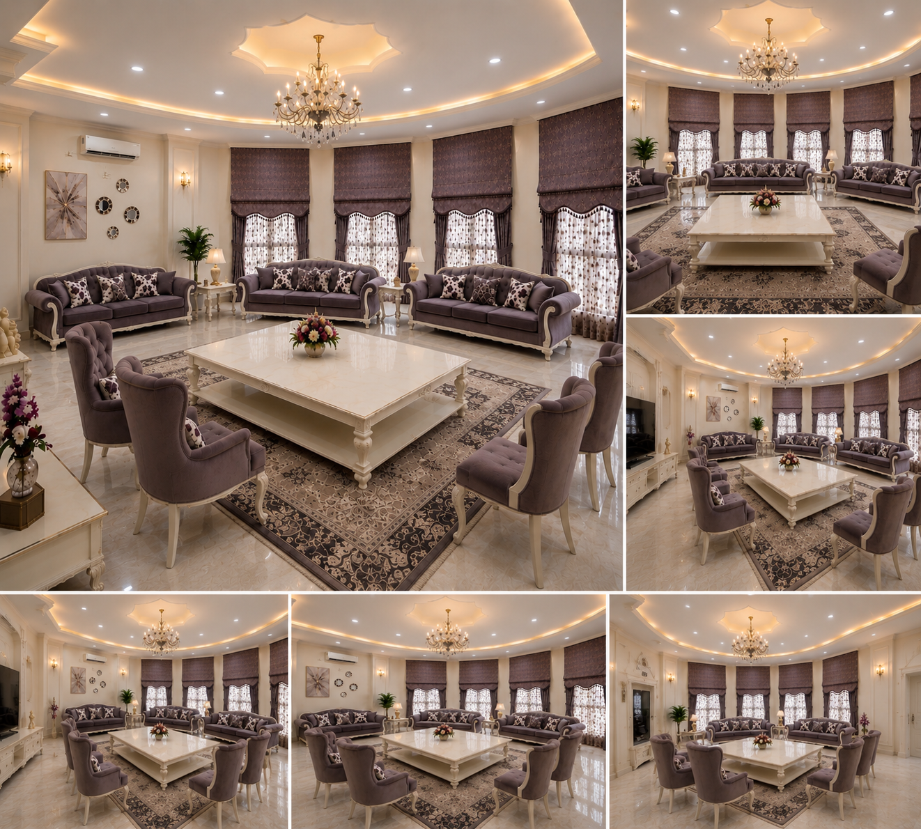 Urgent sale Sofa with 3 tables - Image 2
