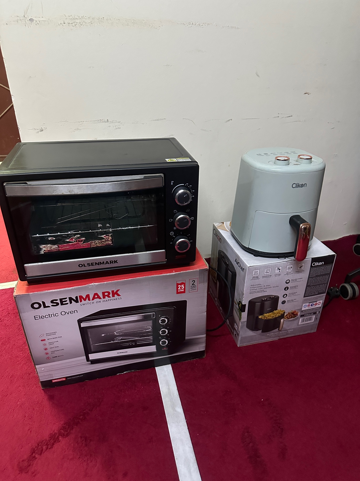 Olsenmark electrical oven & clickon Air fryer  - Image 6