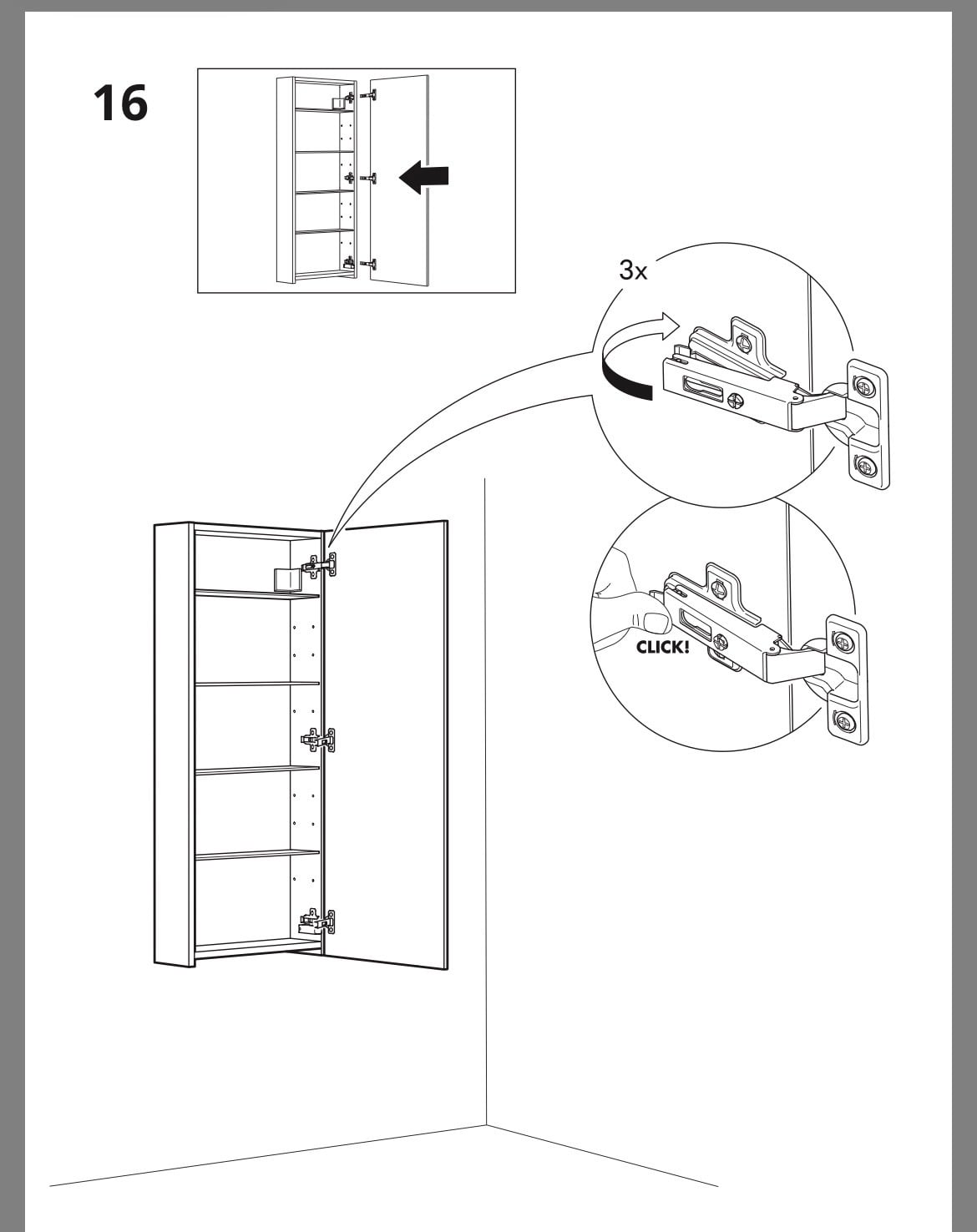 Bathroom wall cabinet - Image 4