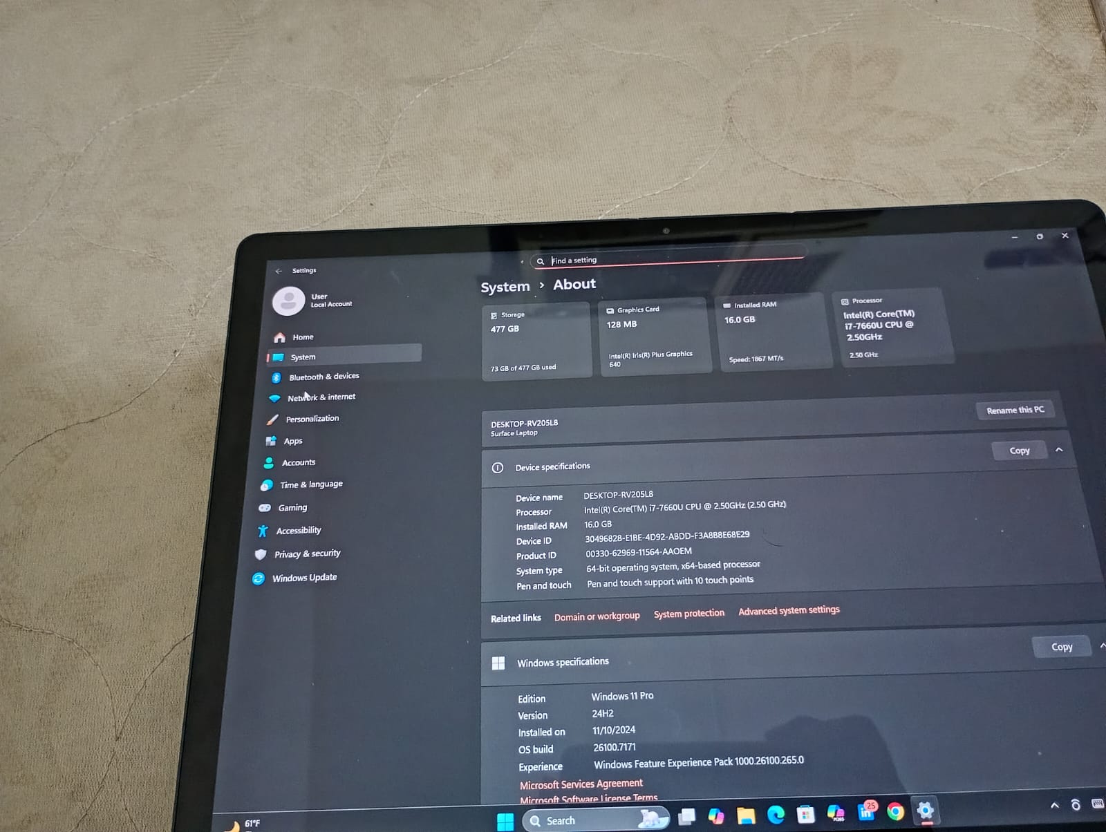 Microsoft Surface Laptop - Image 7