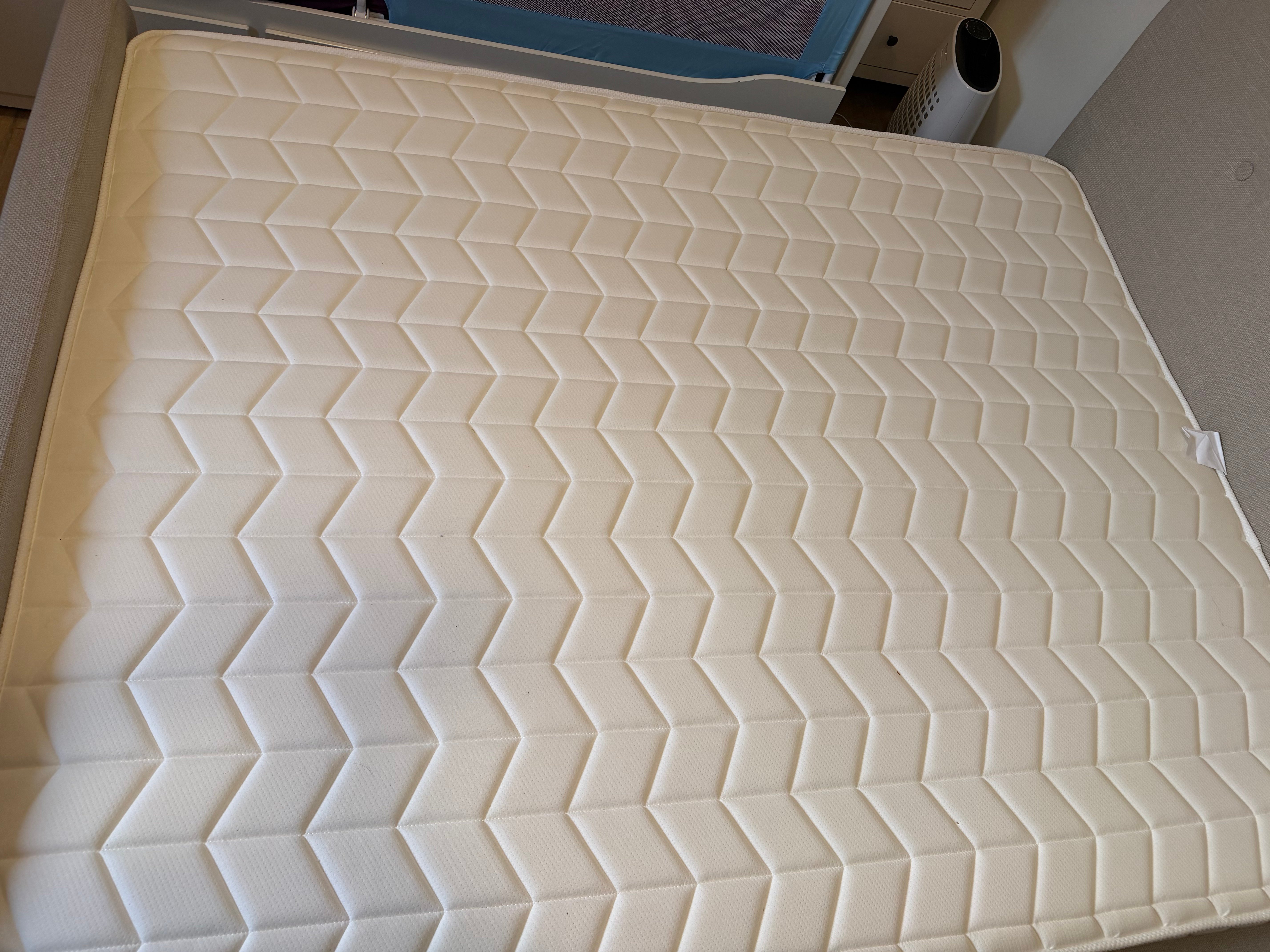 PAN Home Queen Size Bed and Mattress (160x200) - Image 3