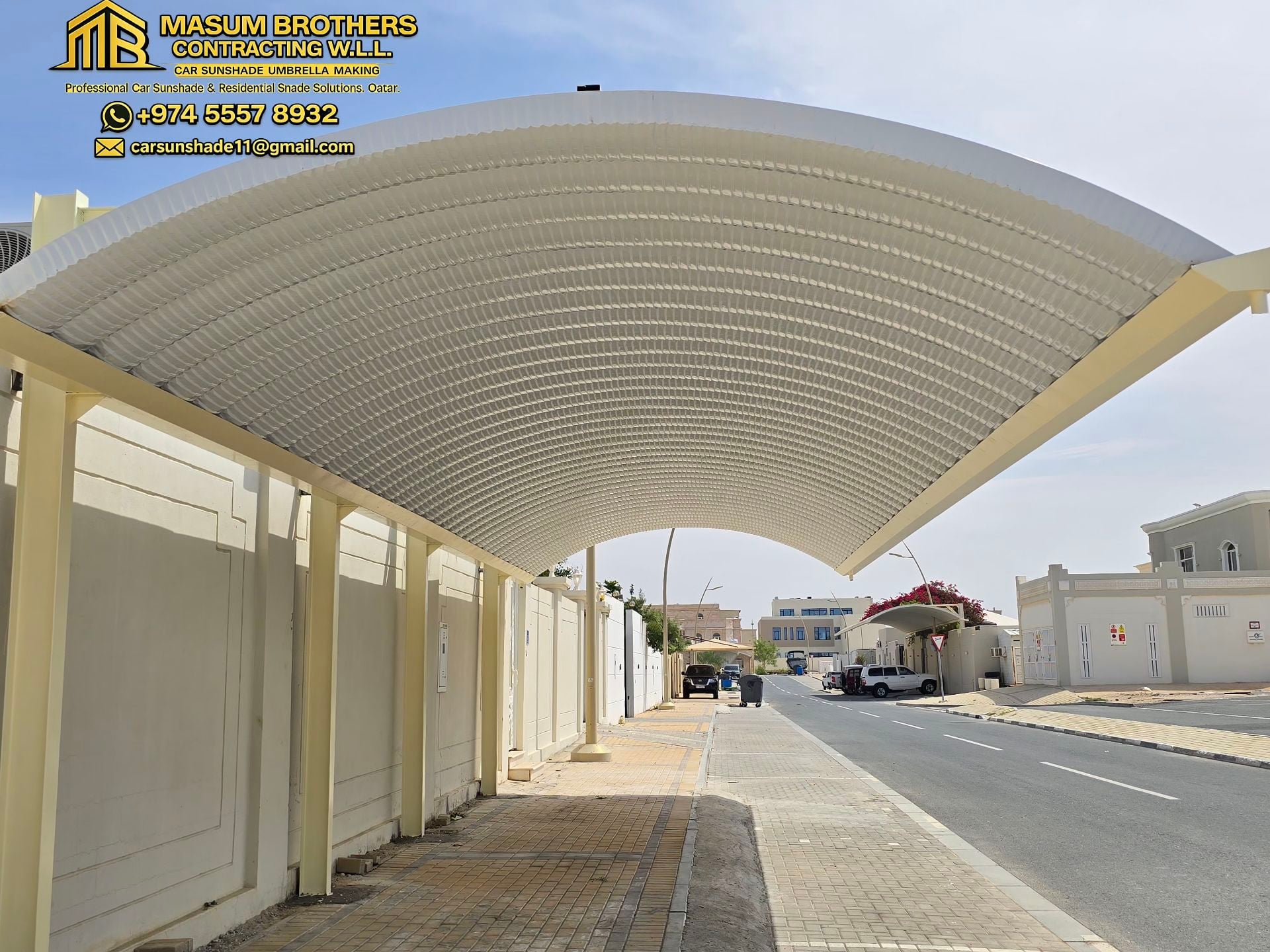 All Types of Car Parking Shade | Tubela - Maintenance Services