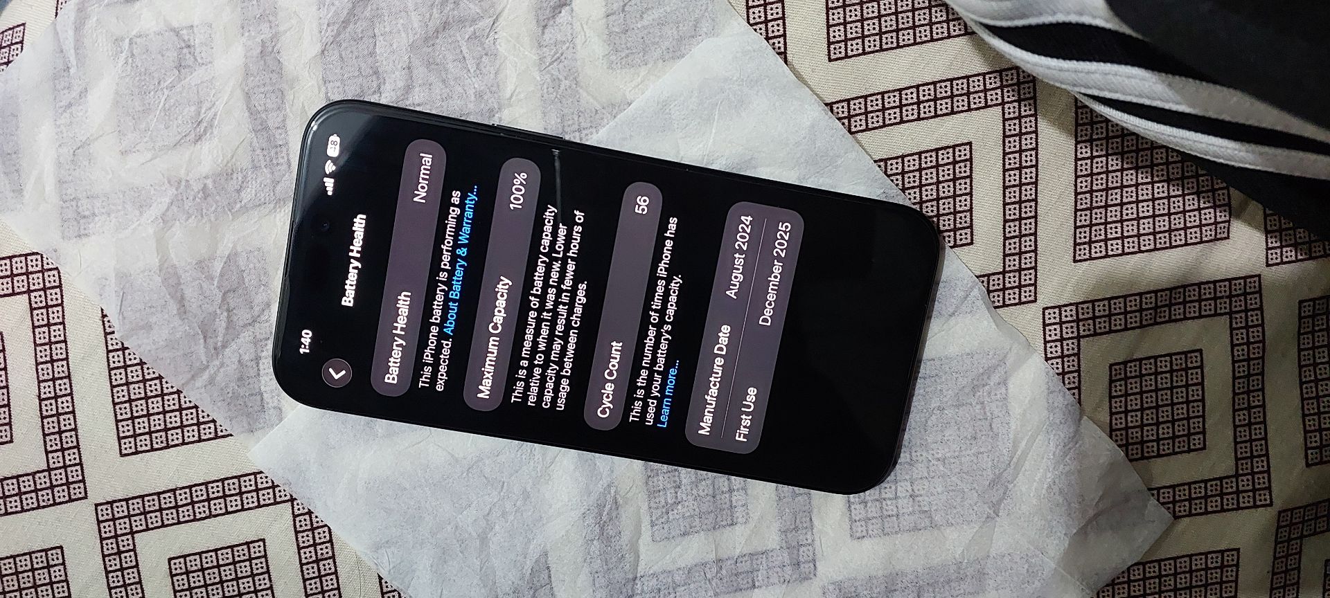 IPhone 15 Plus 128 in Warranty 100% Battery - Image 4