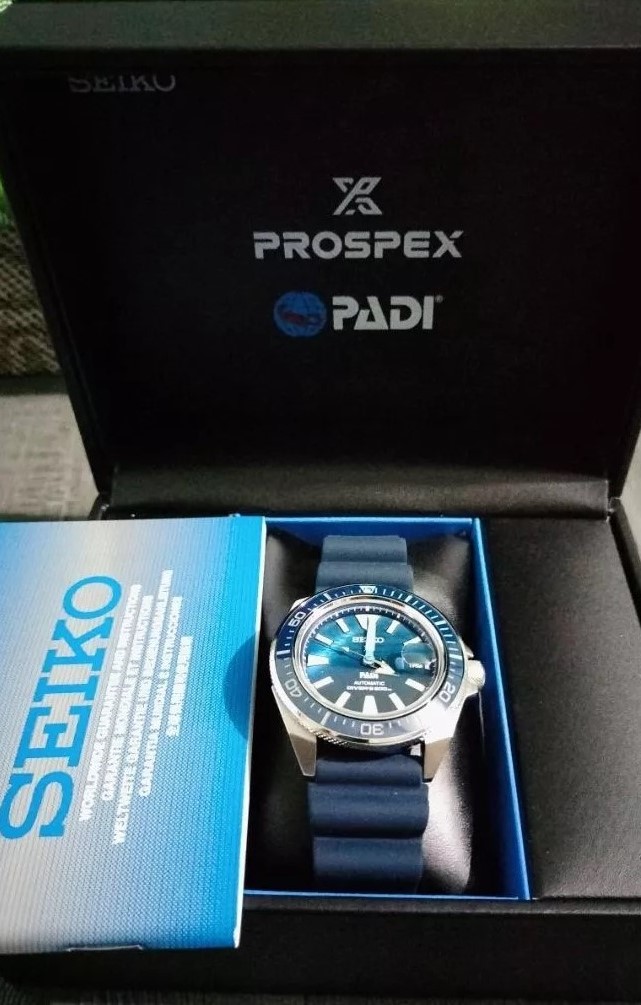 New Seiko Prospex King Samurai PADI Great Blue - Image 2