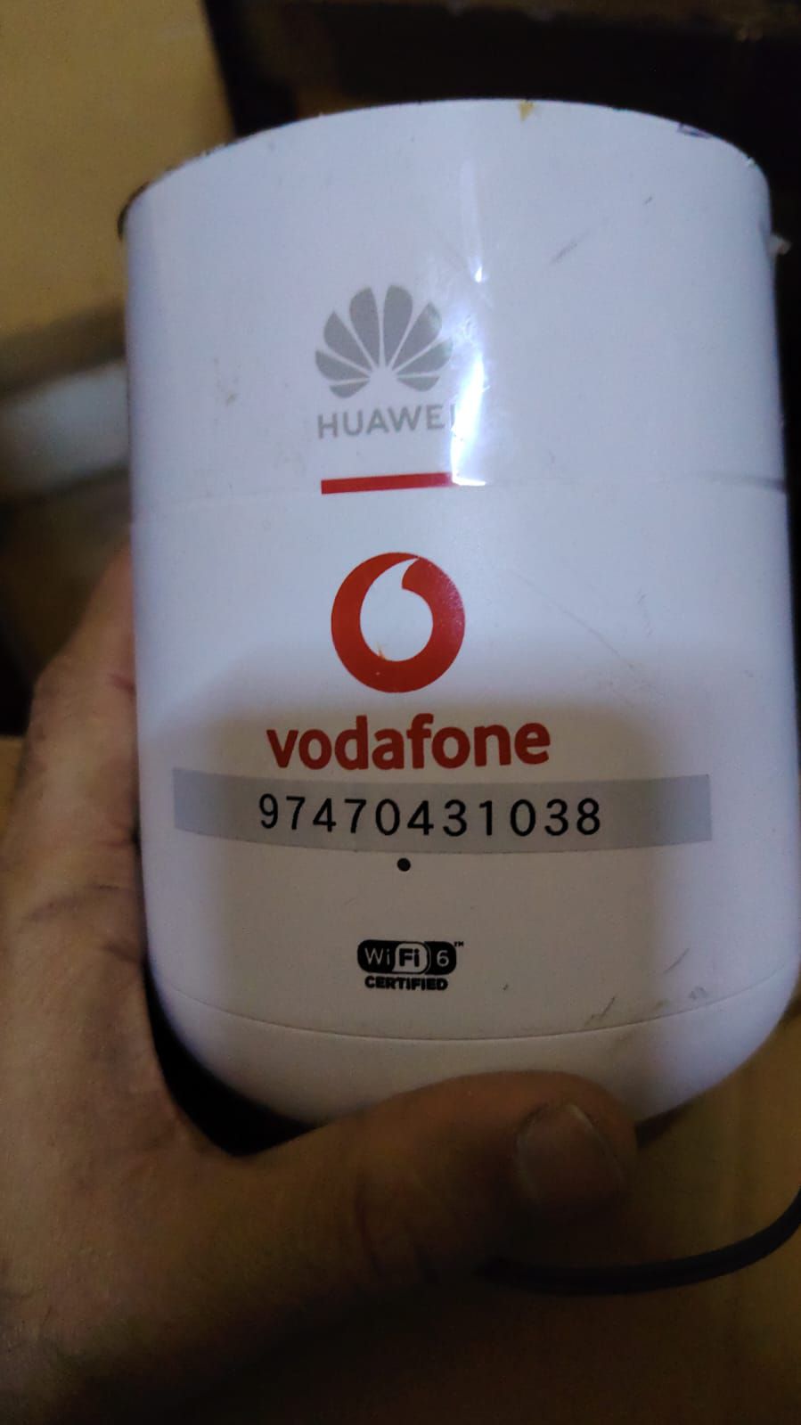 50riyal fixed Vodafone wired WiFi router - Image 2