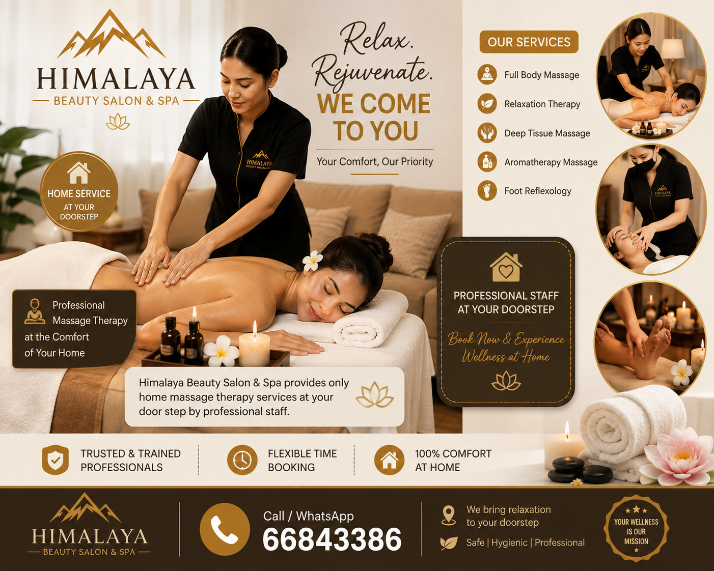Home Medical Massage therapy Service at door step - Image 2