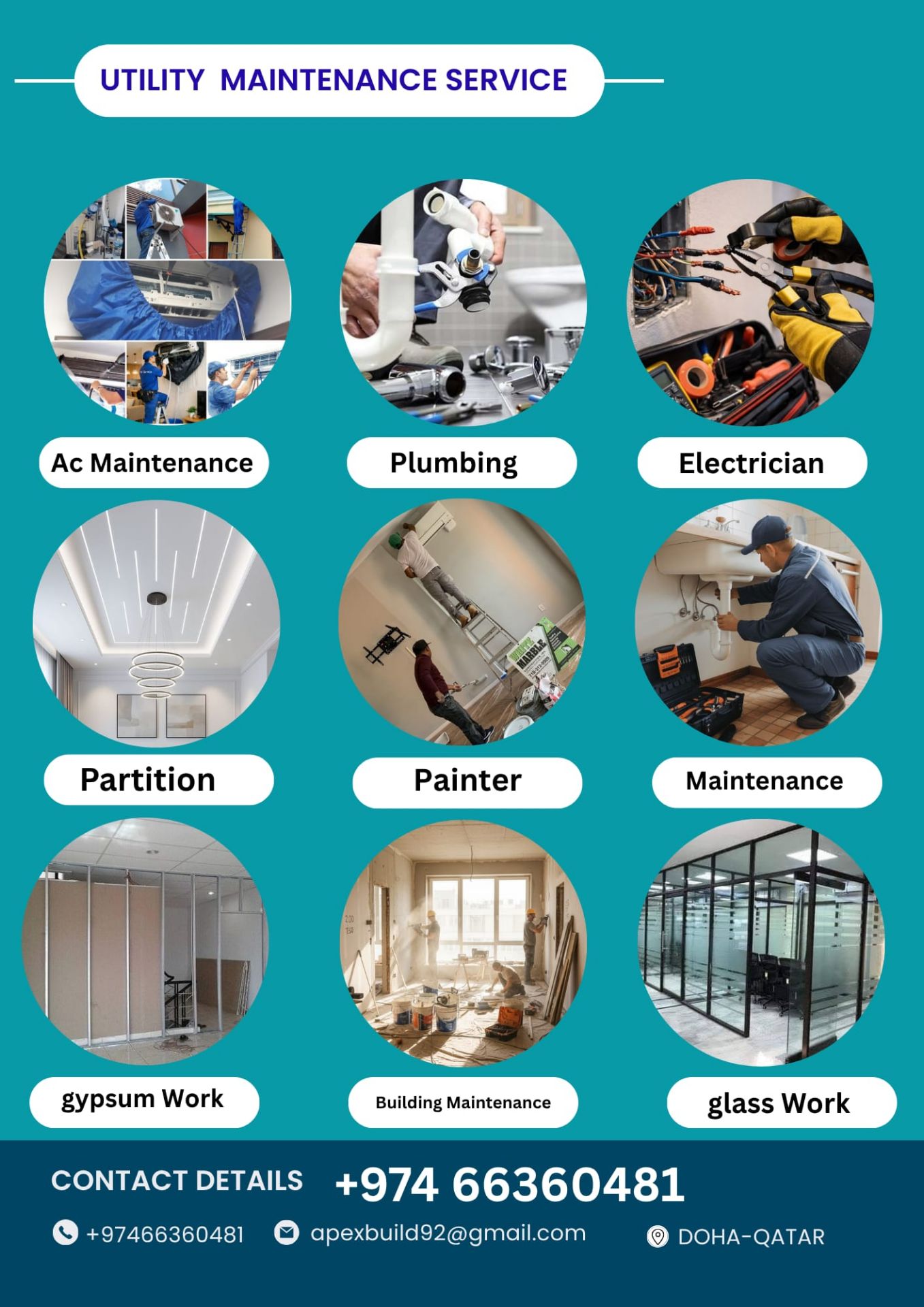 Plumbing installation and maintenance services